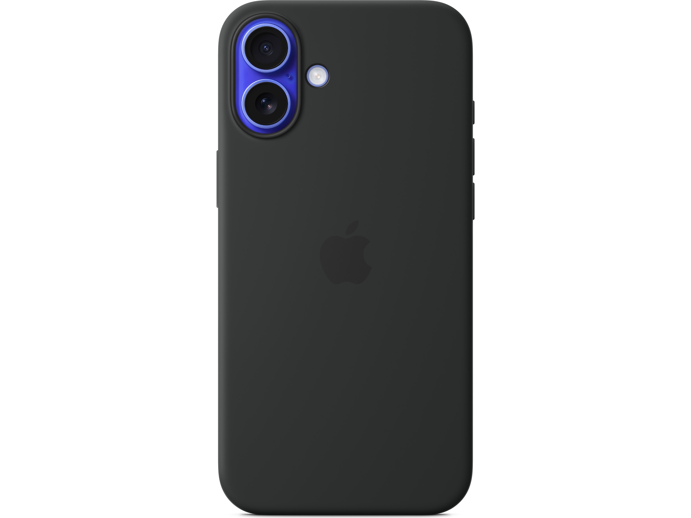 Apple iPhone 16 Plus Silikoncover (sort) Mobilcover