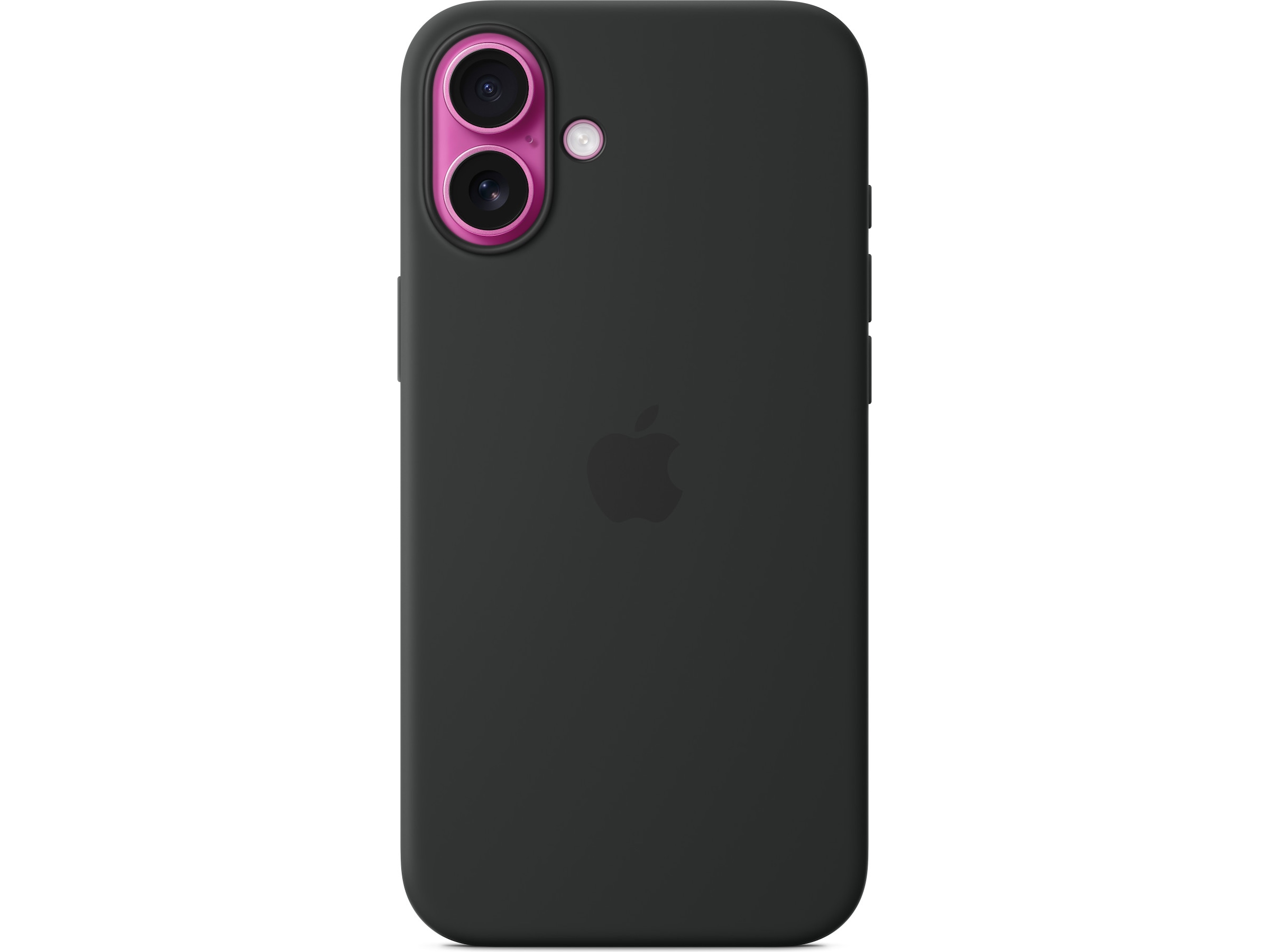 Apple iPhone 16 Plus Silikoncover (sort) Mobilcover