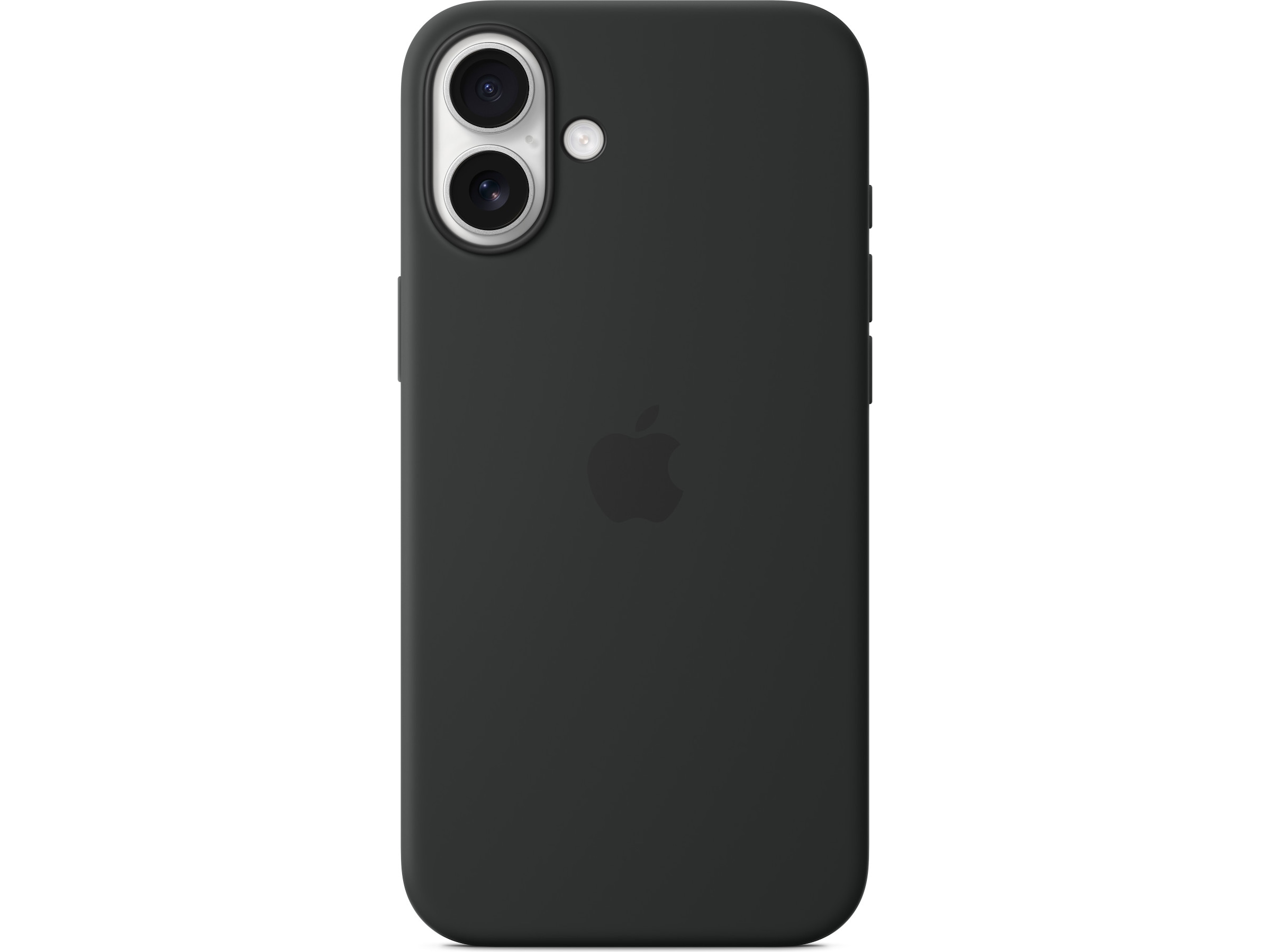 Apple iPhone 16 Plus Silikoncover (sort) Mobilcover