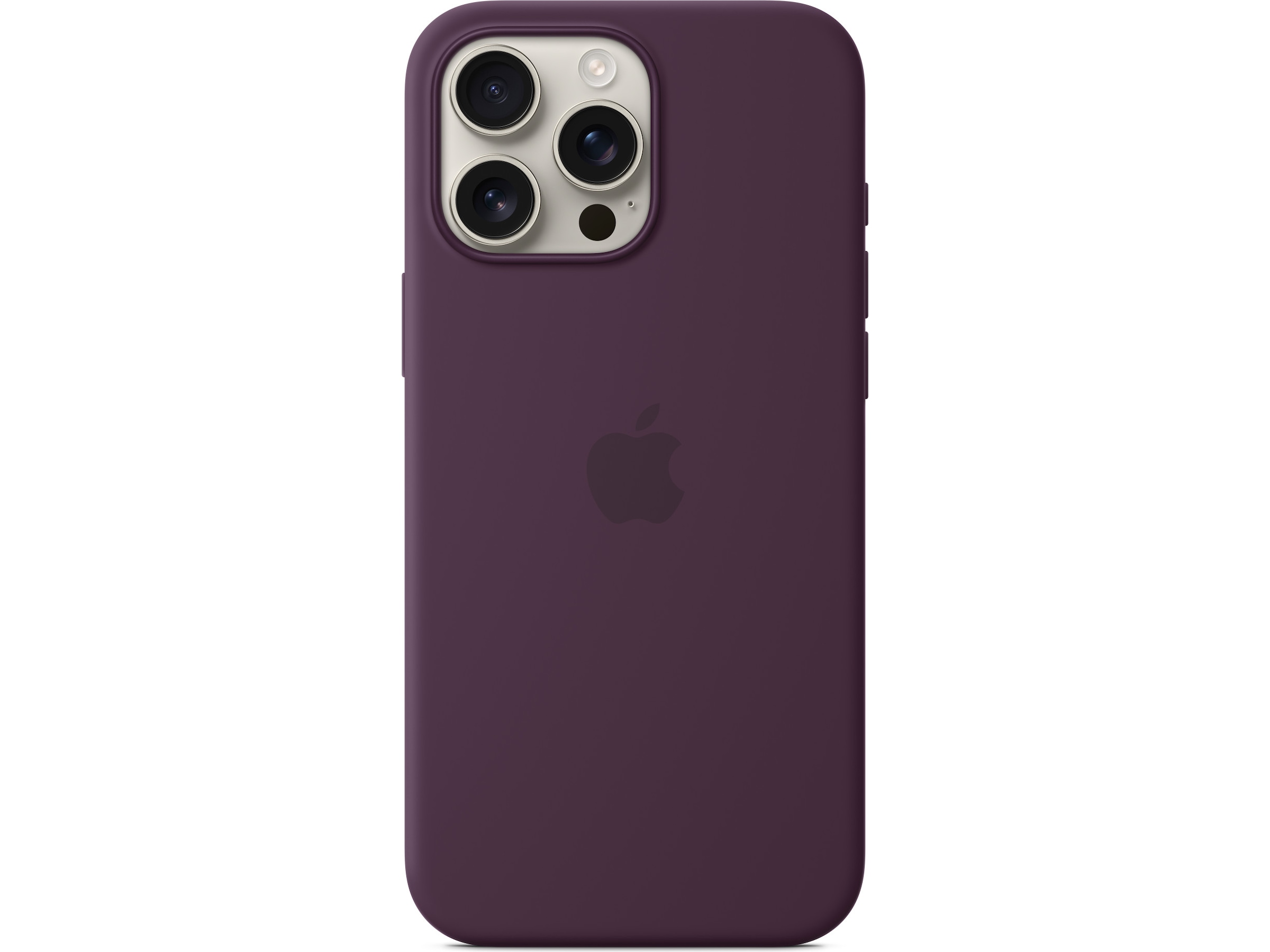Apple iPhone 16 Pro Max Silikonecover (blomme) Mobilcover