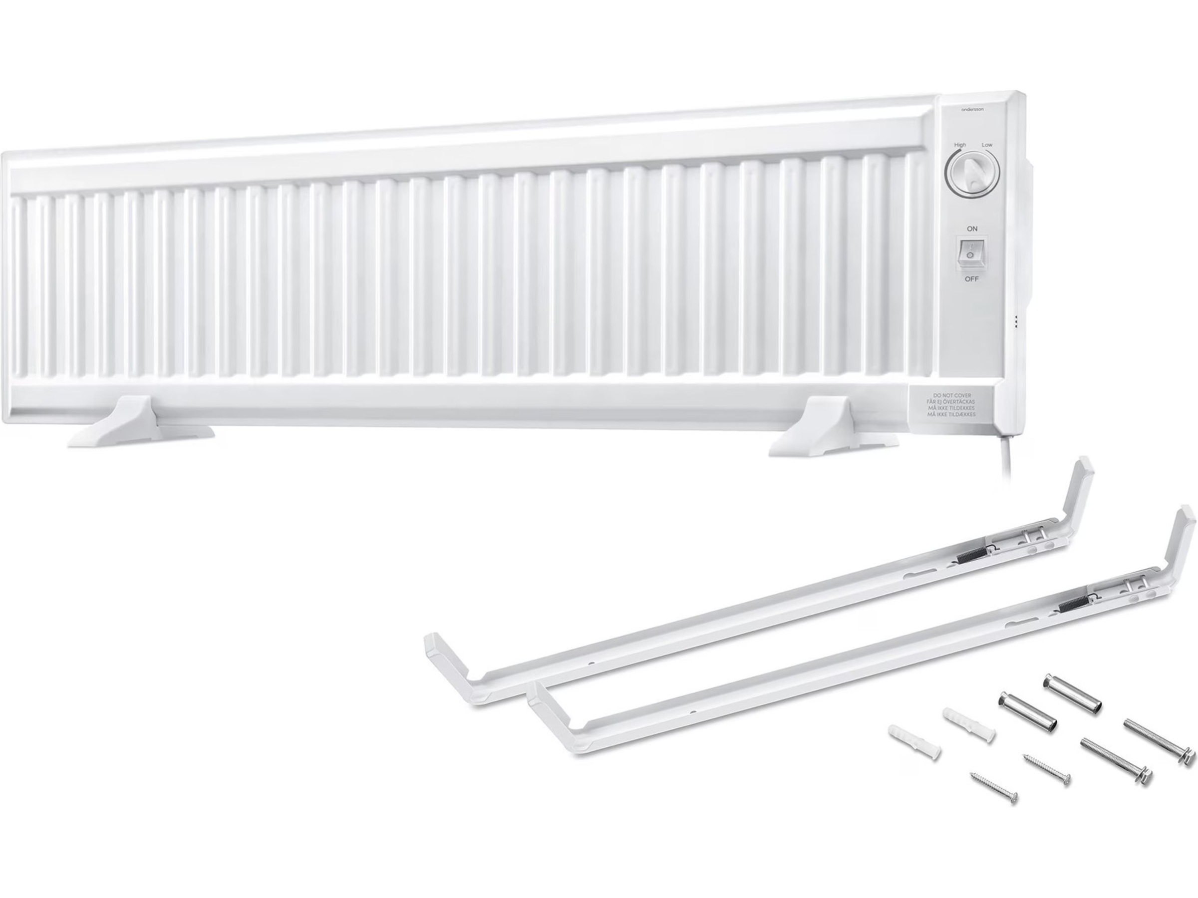 Andersson WLH 2.6 Oliefyret 600W med trinløs termostat Varmepaneler