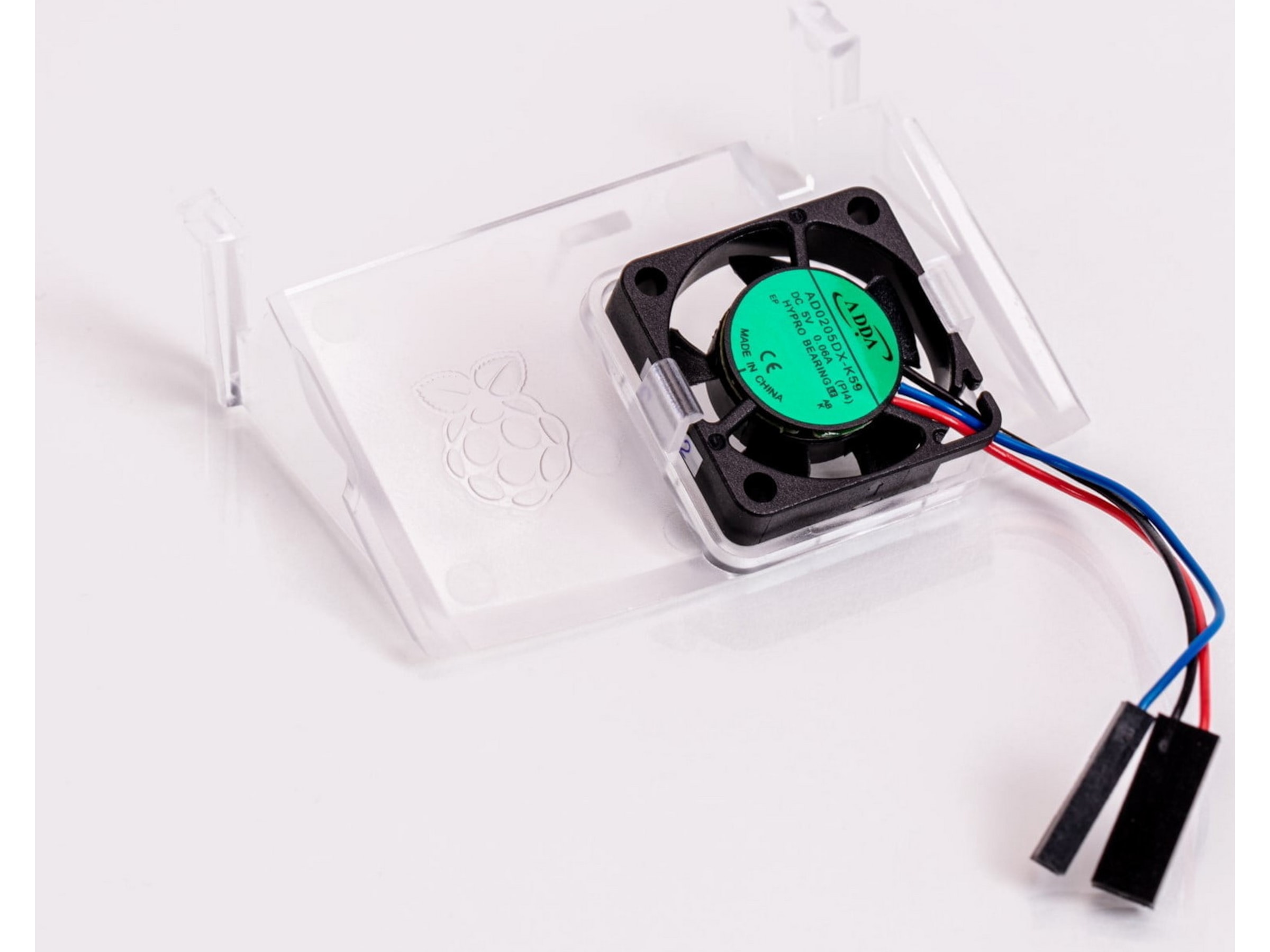 Raspberry Pi ventilator og heatsink til Pi 4 Case Tilbehør