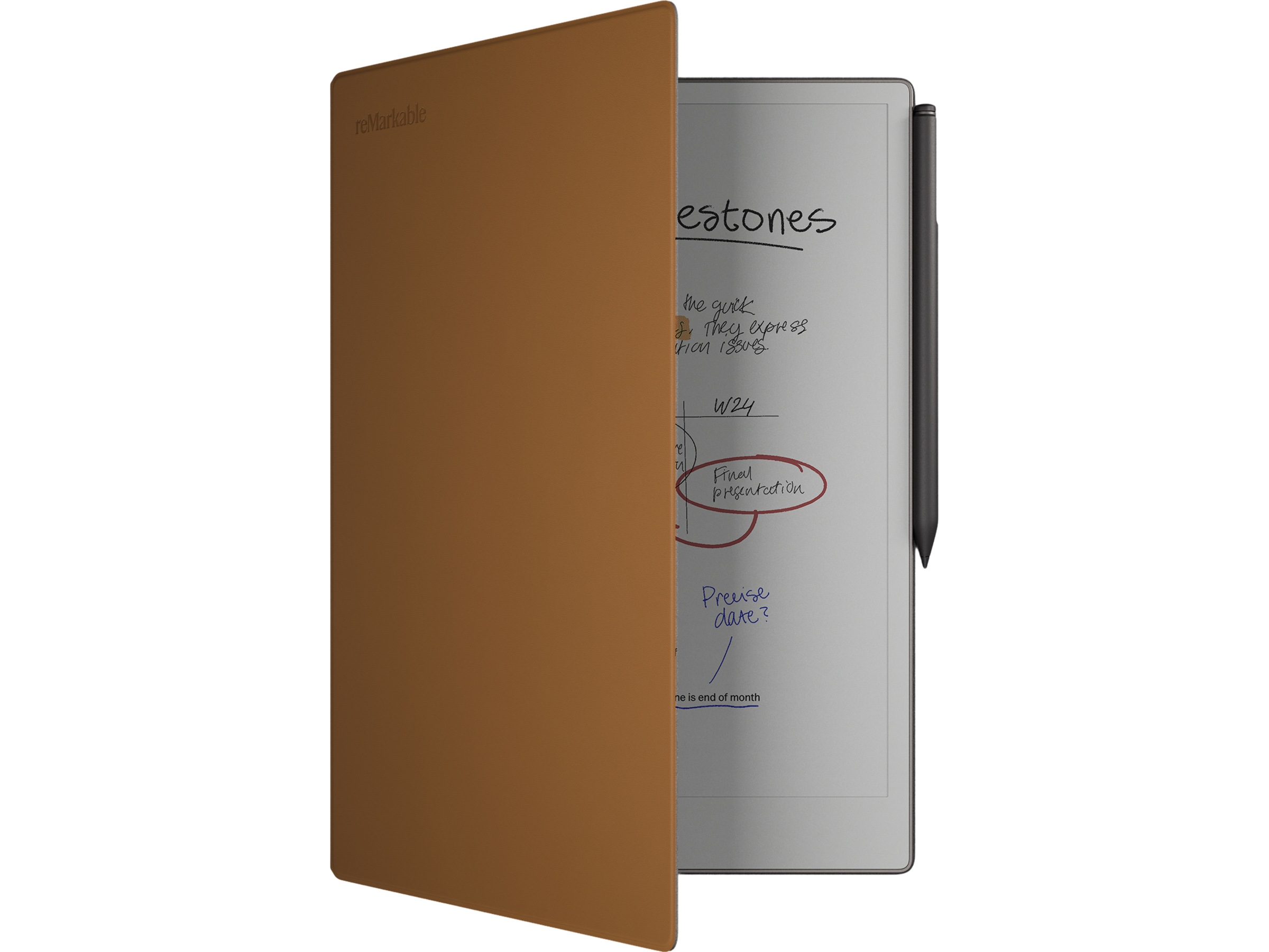 reMarkable Paper Pro Book Folio (brun) Tilbehør til digitale paper