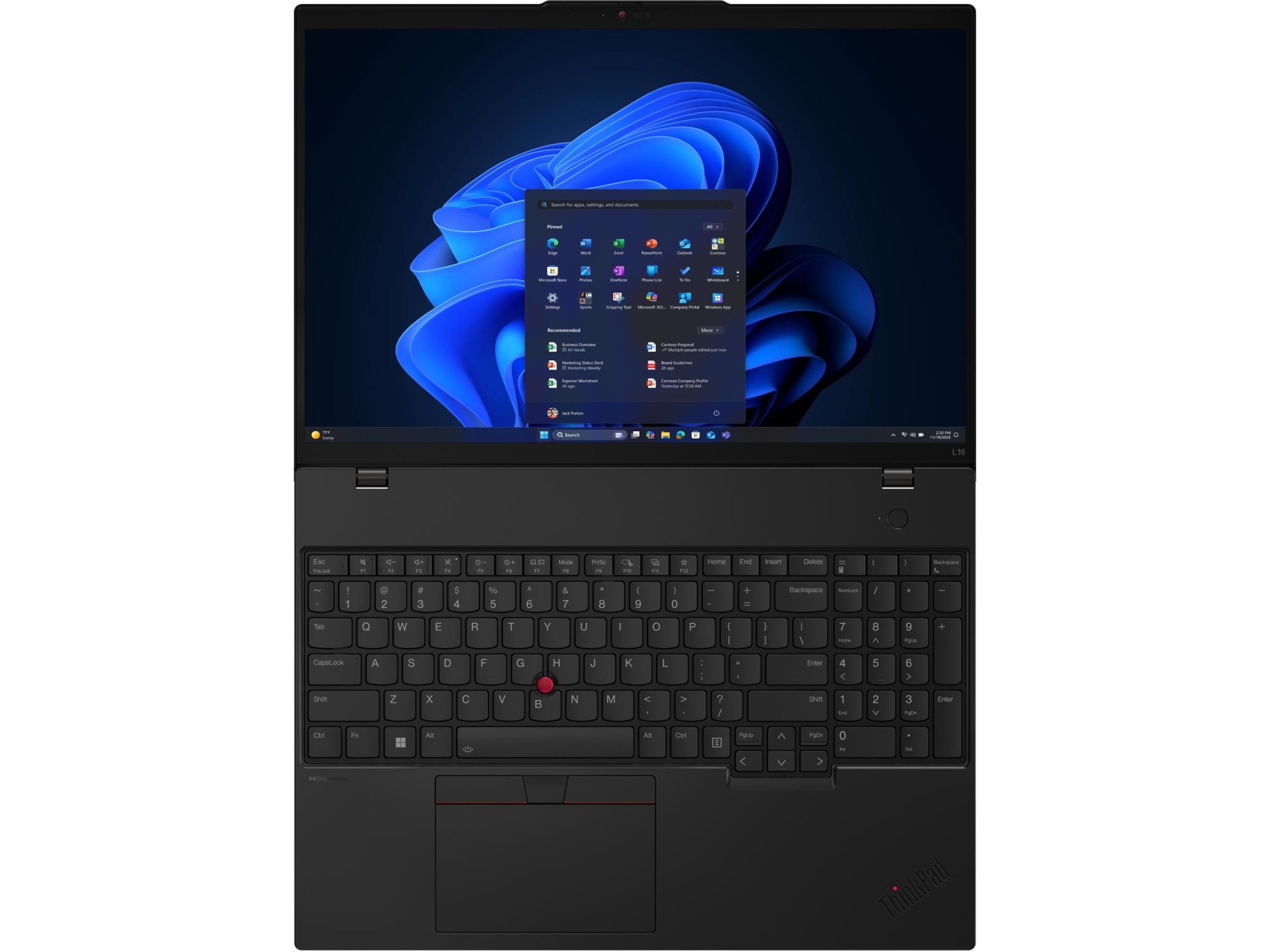 Lenovo ThinkPad L16 G2 16" WUXGA PC - Bærbar / laptop