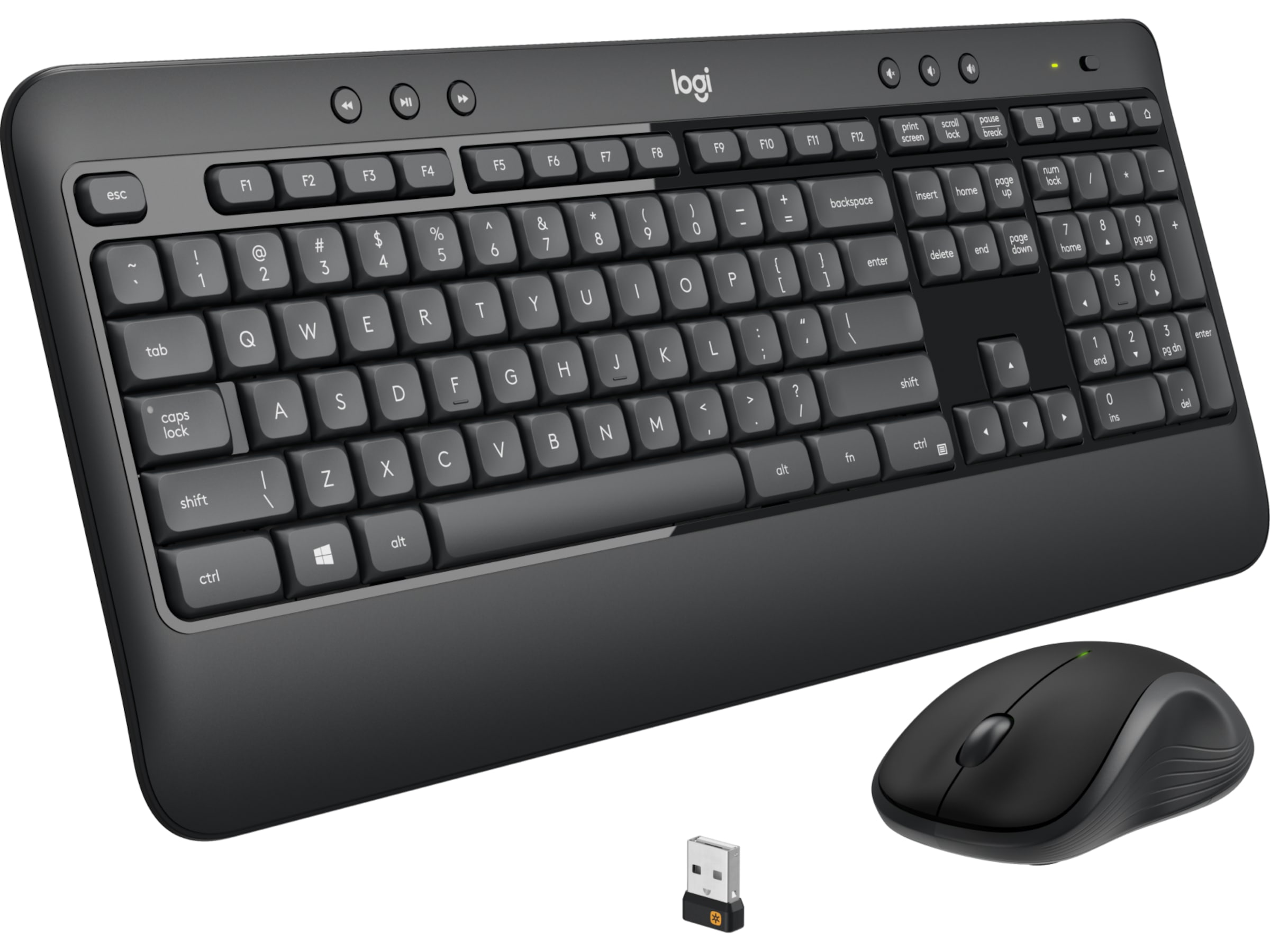 Logitech MK540 Advanced Combo Trådløs Mus & keyboards -kombinasjonspakker