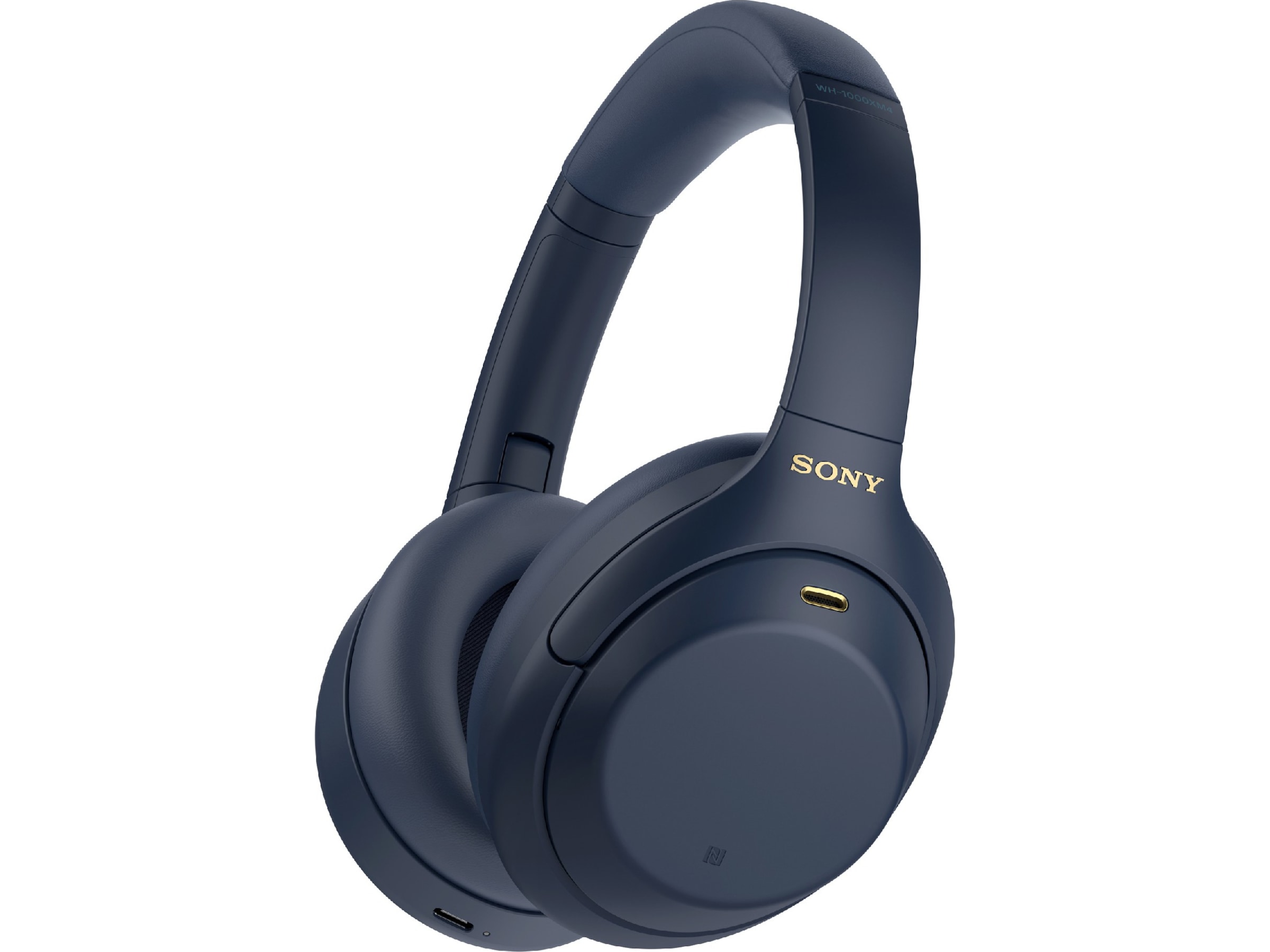 Sony WH-1000XM4 Trådløse høretelefoner, Over-Ear (blå) Høretelefoner