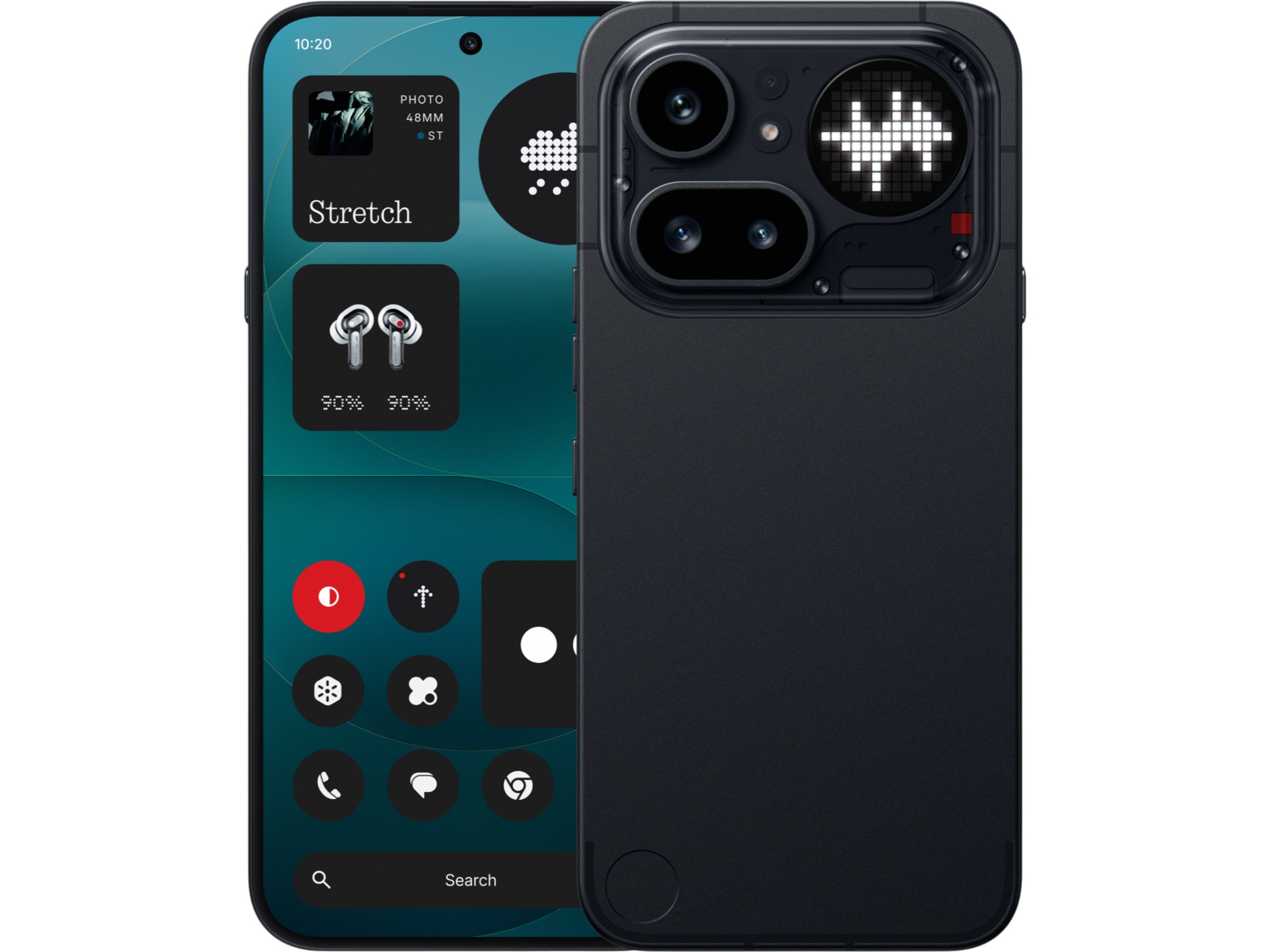 Nothing Phone (4a) Pro 256GB (sort) Mobiltelefoner