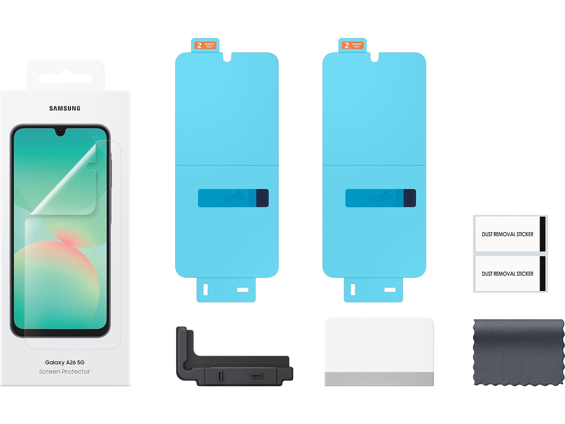 Samsung Galaxy A26 / A16 Skærmbeskytter Skærmbeskyttelse mobiltelefon