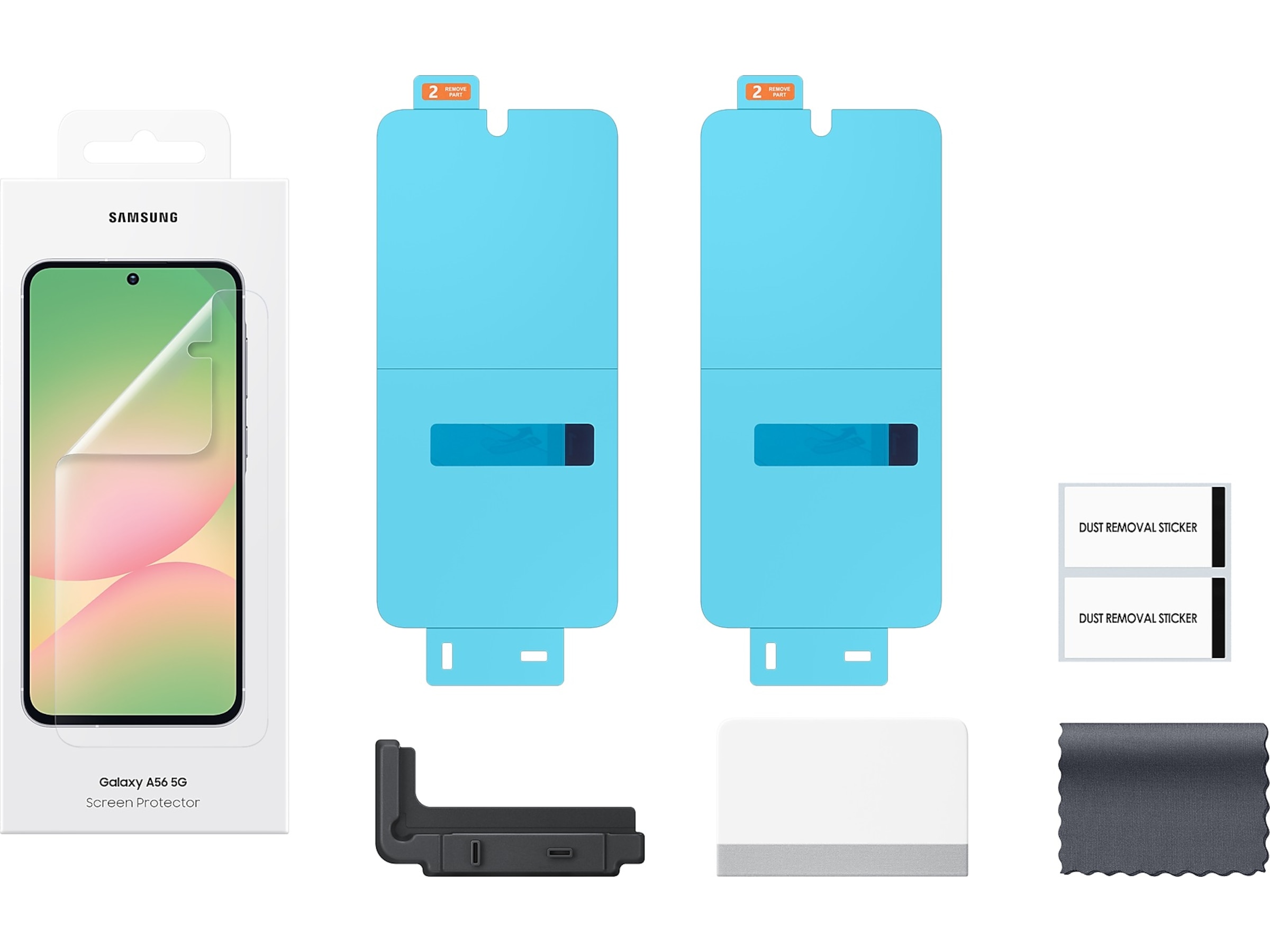 Samsung Galaxy A56 / A36 / S24 FE Skærmbeskytter Skærmbeskyttelse mobiltelefon