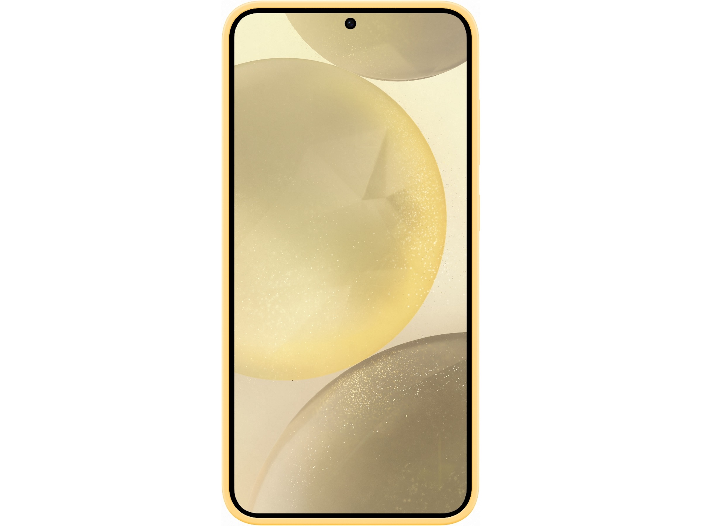 Samsung Galaxy S24+ Silikonecover (gul) Mobilcover