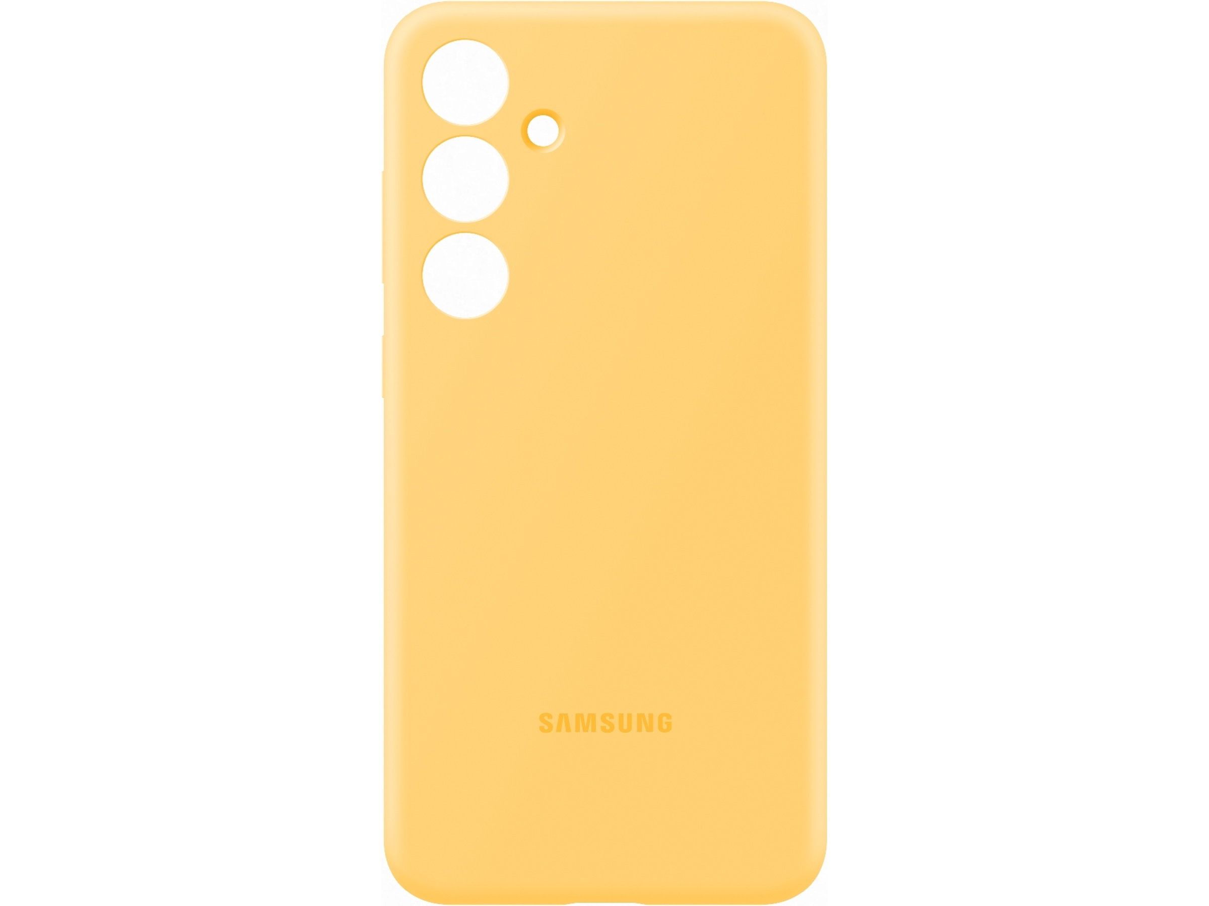 Samsung Galaxy S24+ Silikonecover (gul) Mobilcover