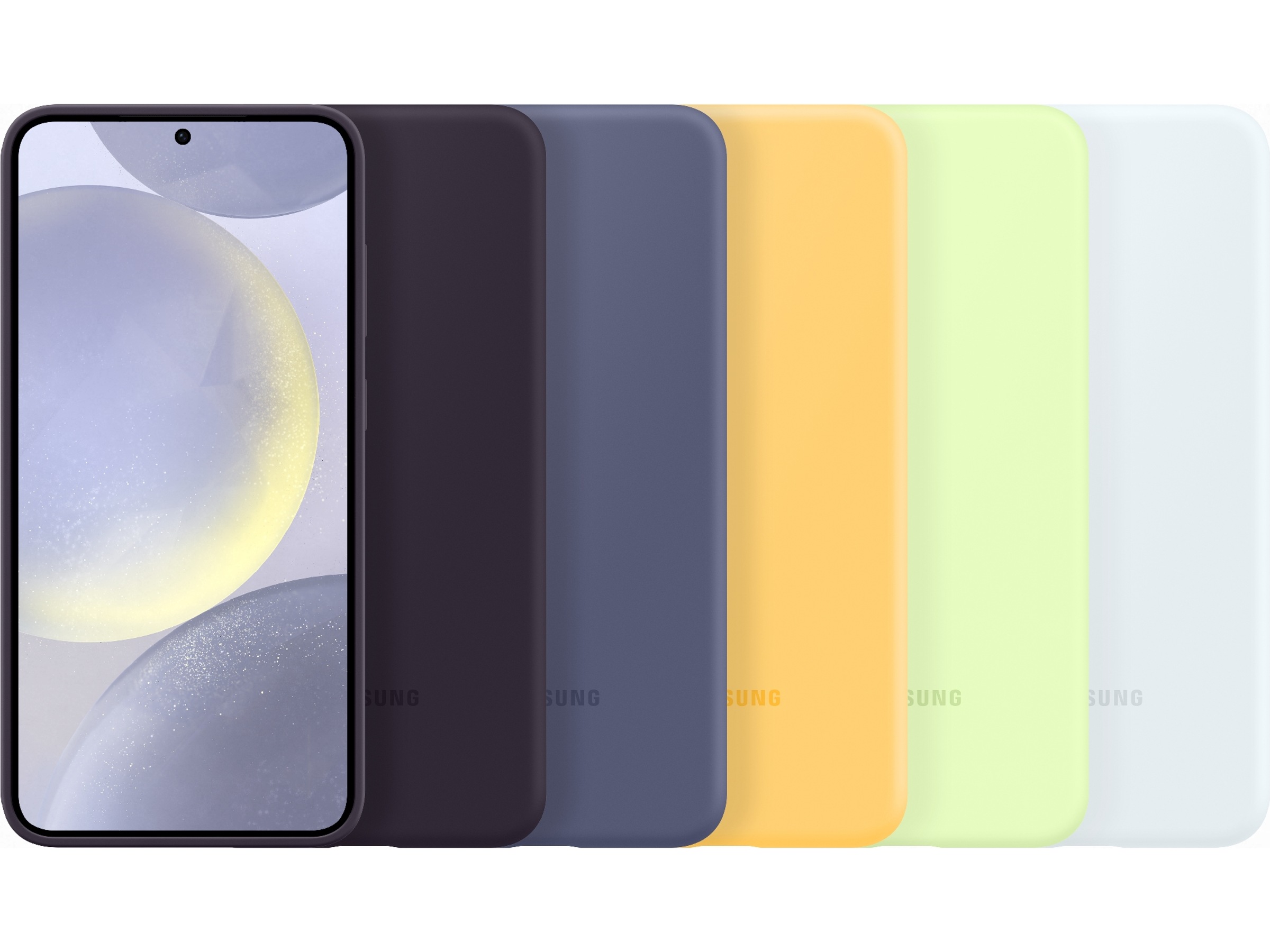 Samsung Galaxy S24+ Silikonecover (light green) Mobilcover