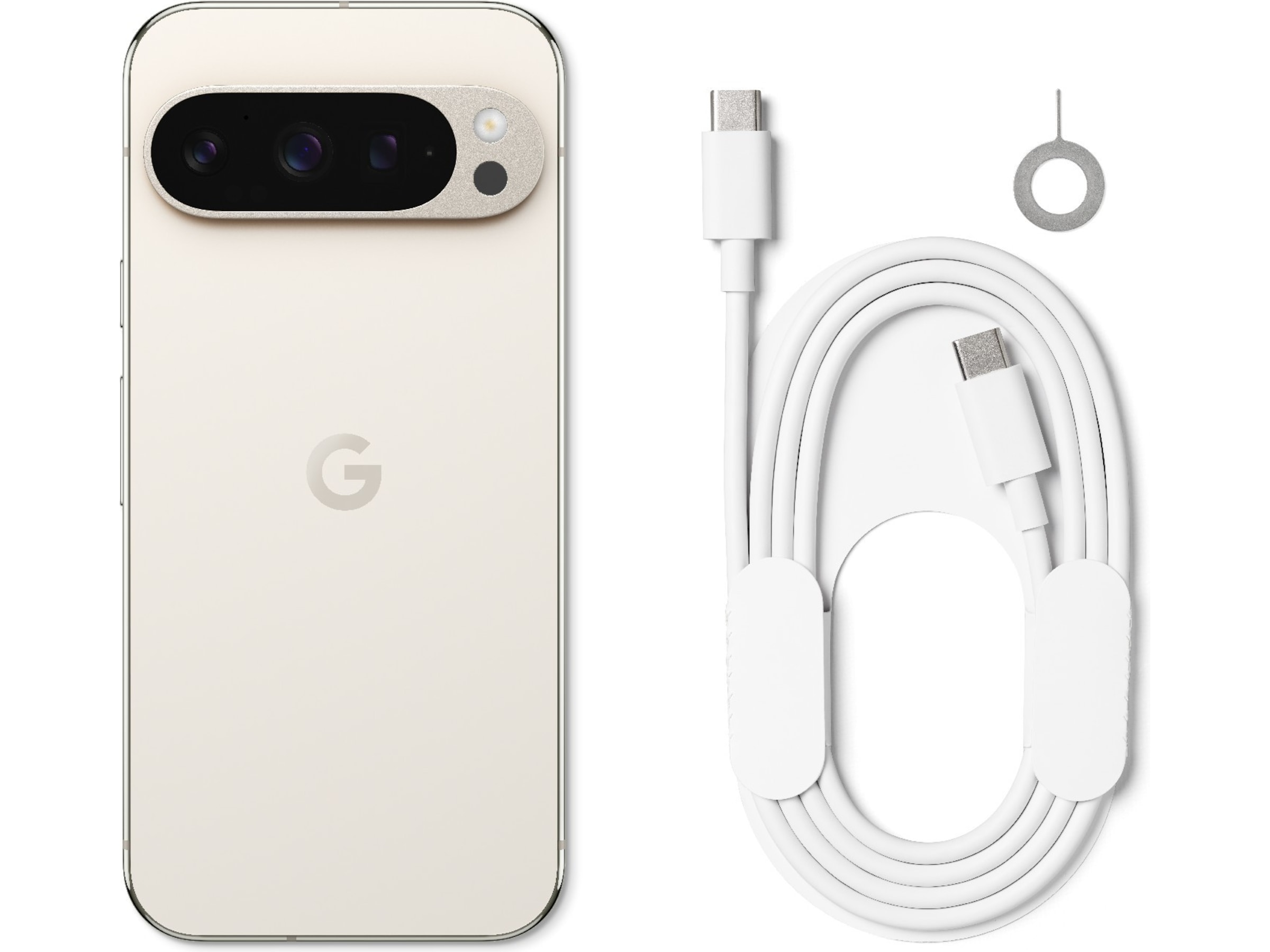 Google Pixel 9 Pro 256GB (porcelain) Mobiltelefoner