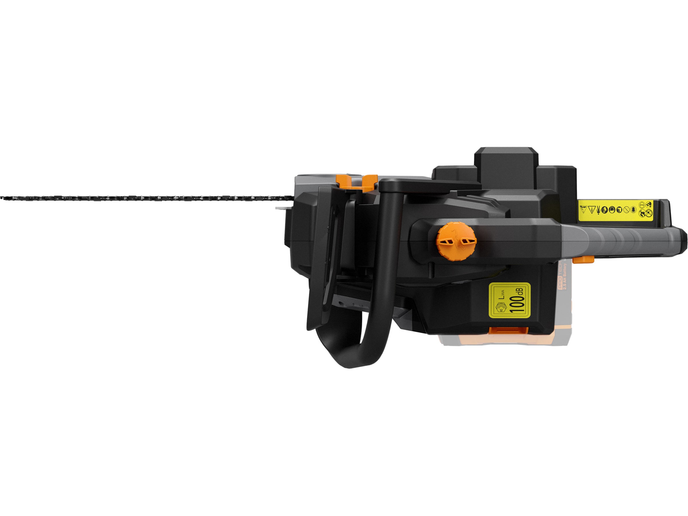 Protech +62 Volt børsteløs motorsag uten batteri Kædesave