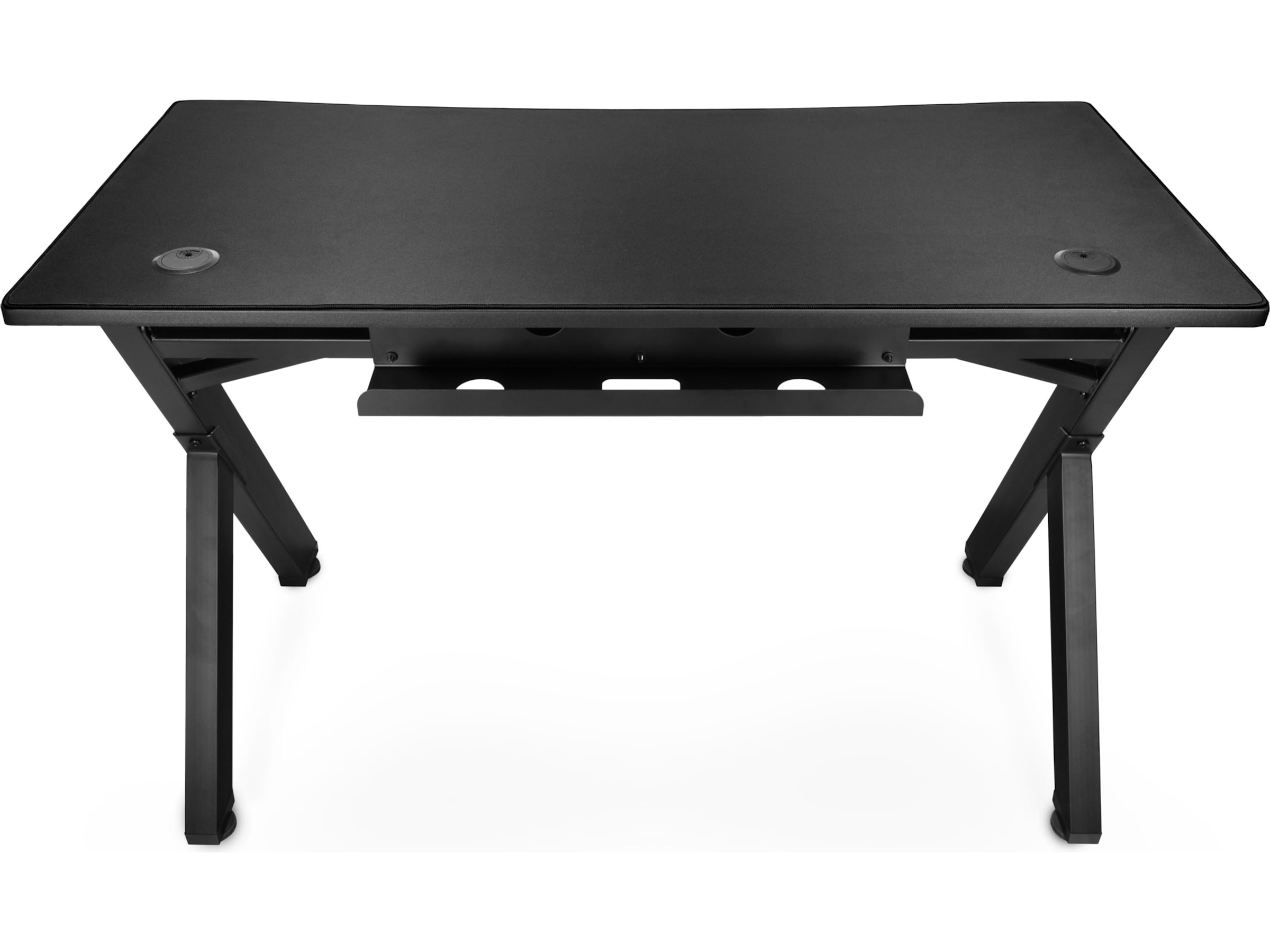 Svive Cygnus Gaming Desk mat sort med sorte sømme Gamingdesk