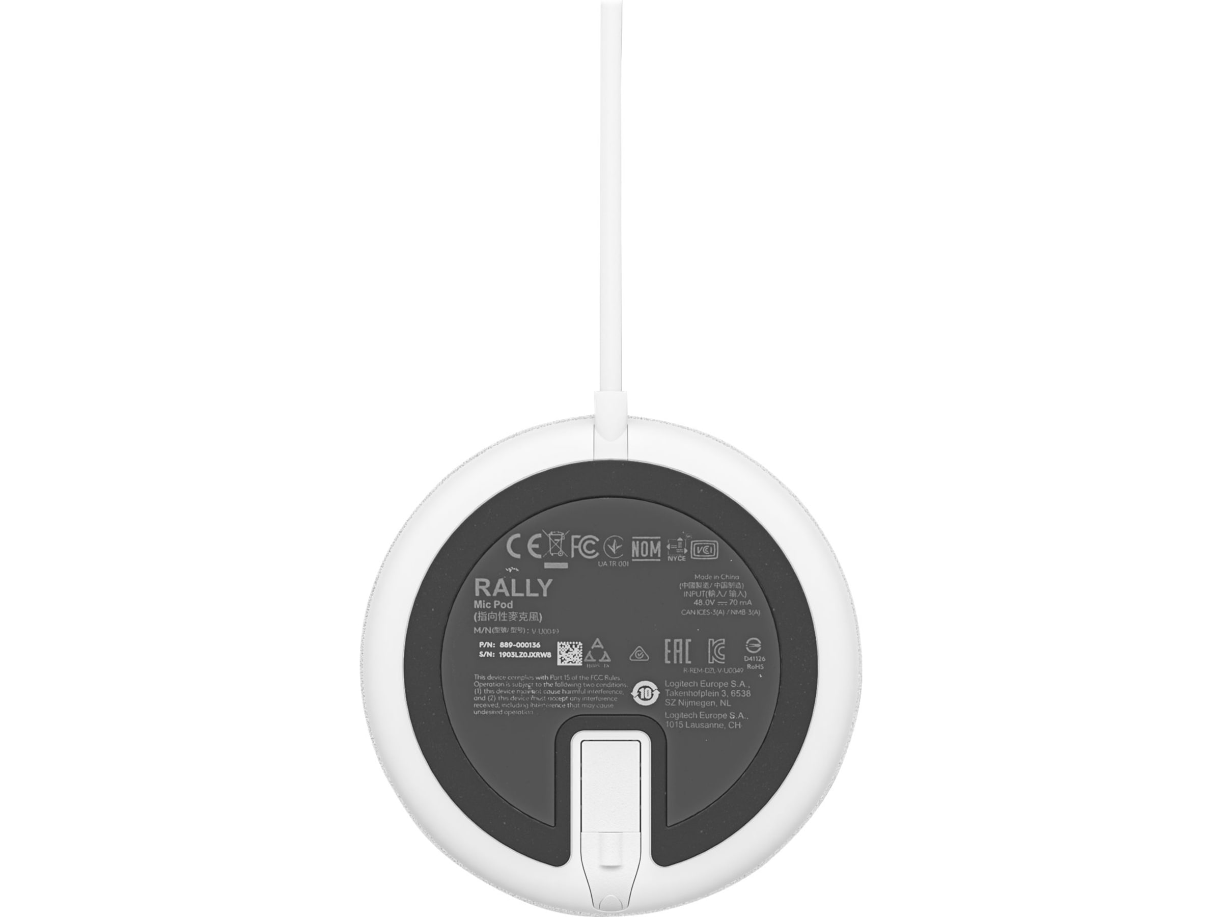 Logitech Rally Mic Pod Videokonference