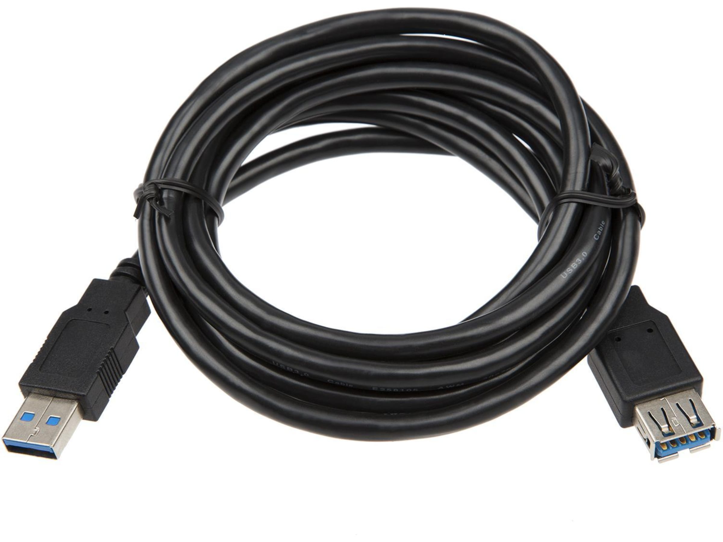 USB-A Forlængerkabel 15m (sort) USB-kabler