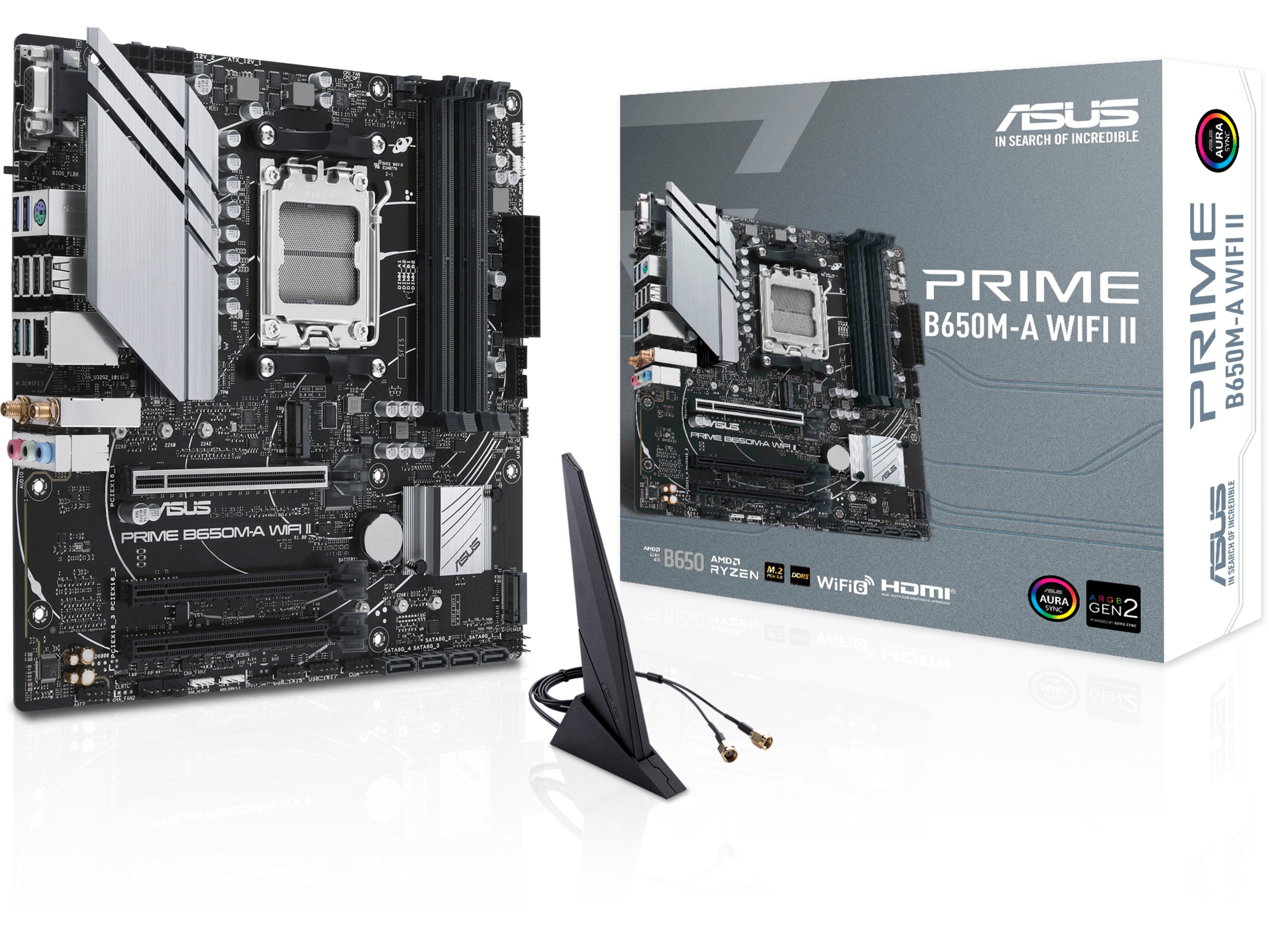 ASUS Prime B650M-A WIFI II Bundkort AMD Socket