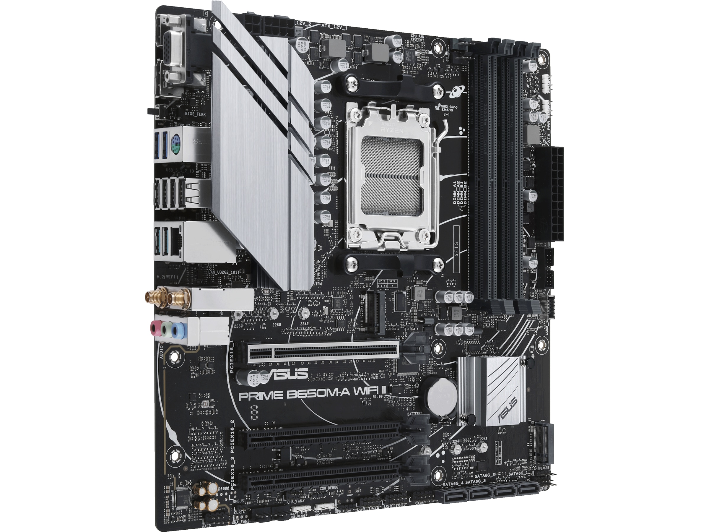 ASUS Prime B650M-A WIFI II Bundkort AMD Socket