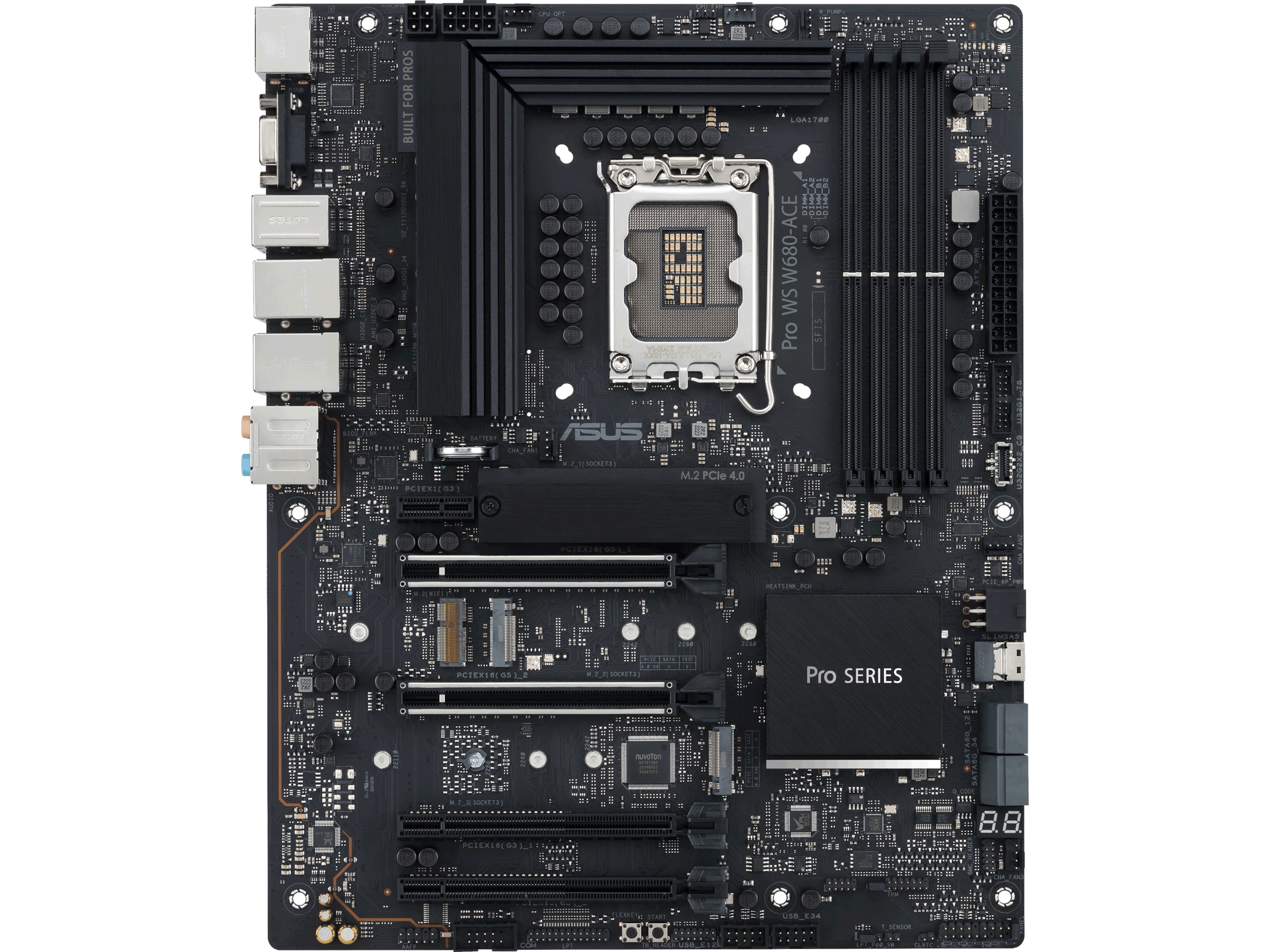 ASUS PRO WS W680-ACE Bundkort Intel Socket