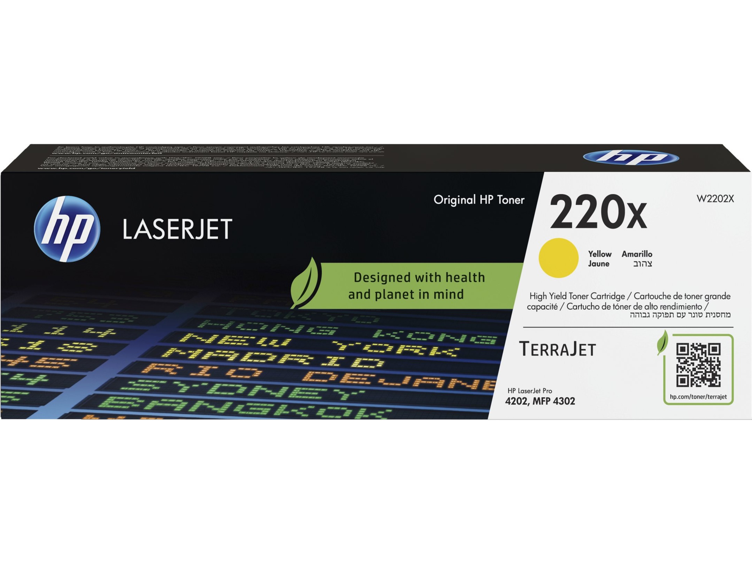 HP Toner 220X Gul Laser Toner