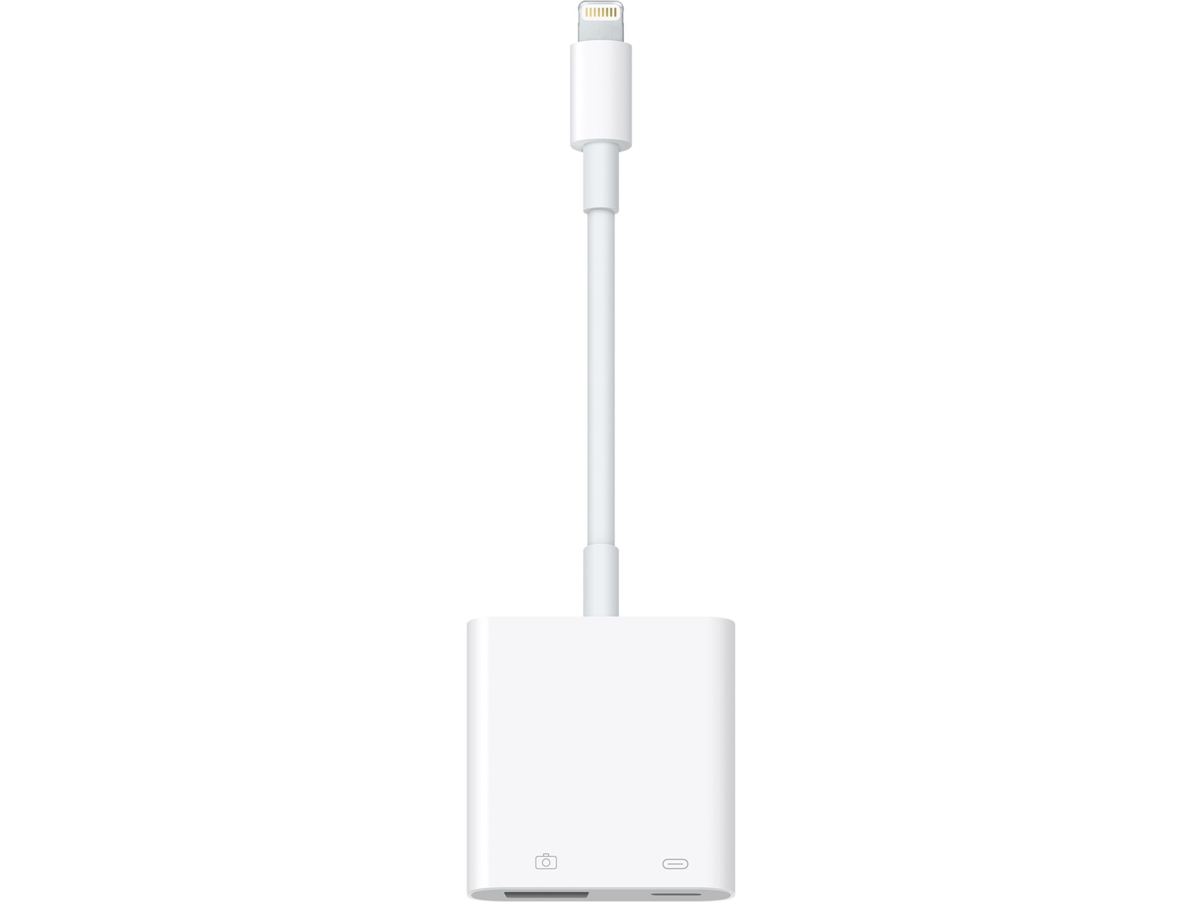 Apple Lightning til USB3-kameraadapter (hvid) Adapter og kabel