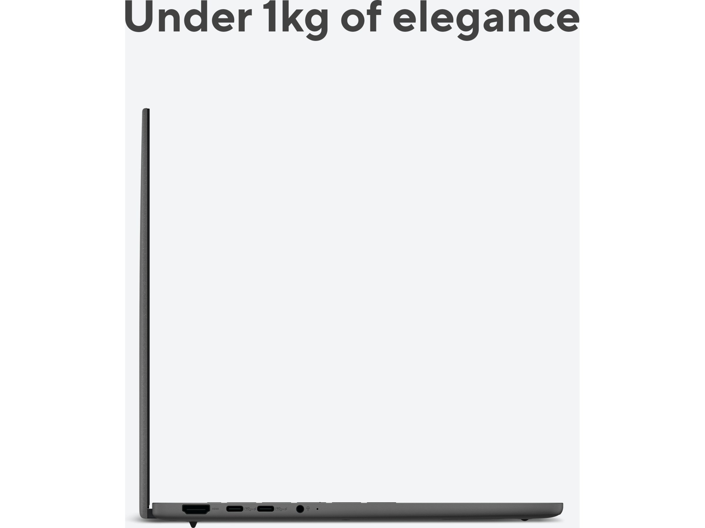 Asus Zenbook A14 UX3407QA 14" WUXGA OLED (grey) PC - Bærbar / laptop