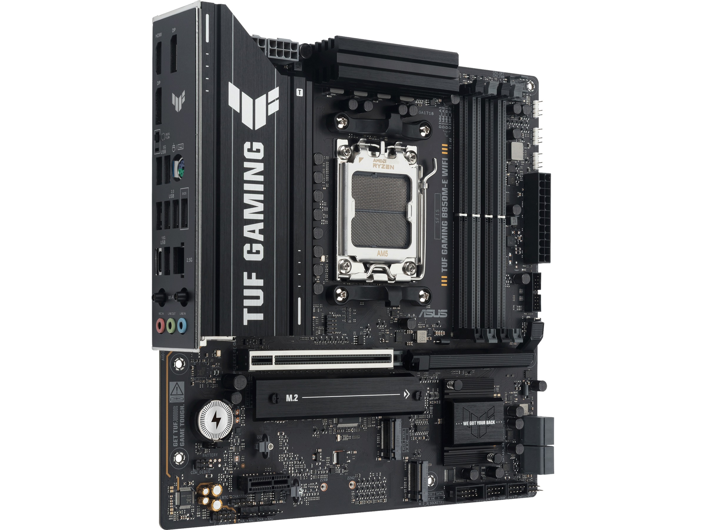 Asus TUF Gaming B850M-E WIFI Bundkort AMD Socket