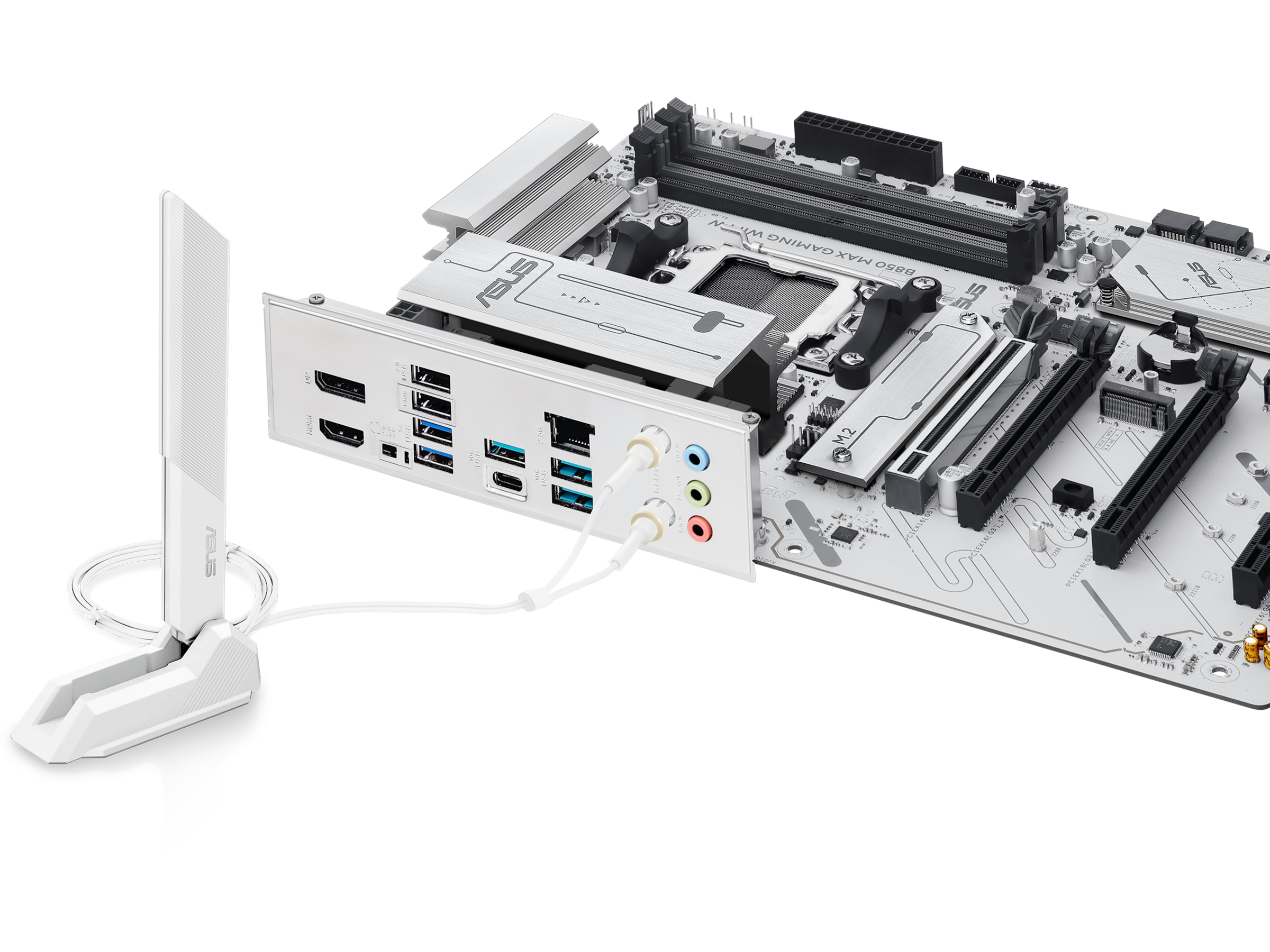 ASUS B850 MAX GAMING WIFI D5 Bundkort AMD Socket