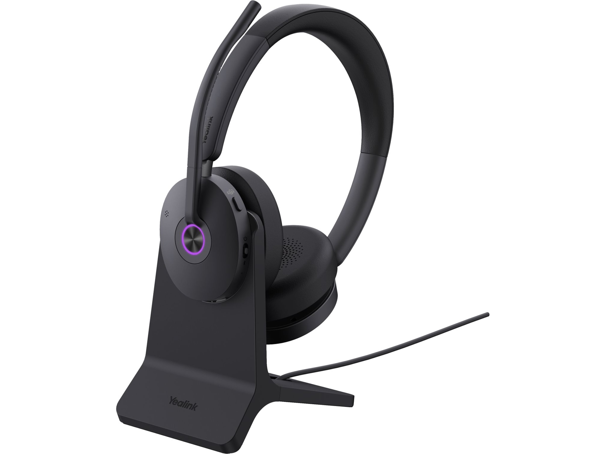 Yealink BH74 Trådløst On-Ear Headset med Stand Headset