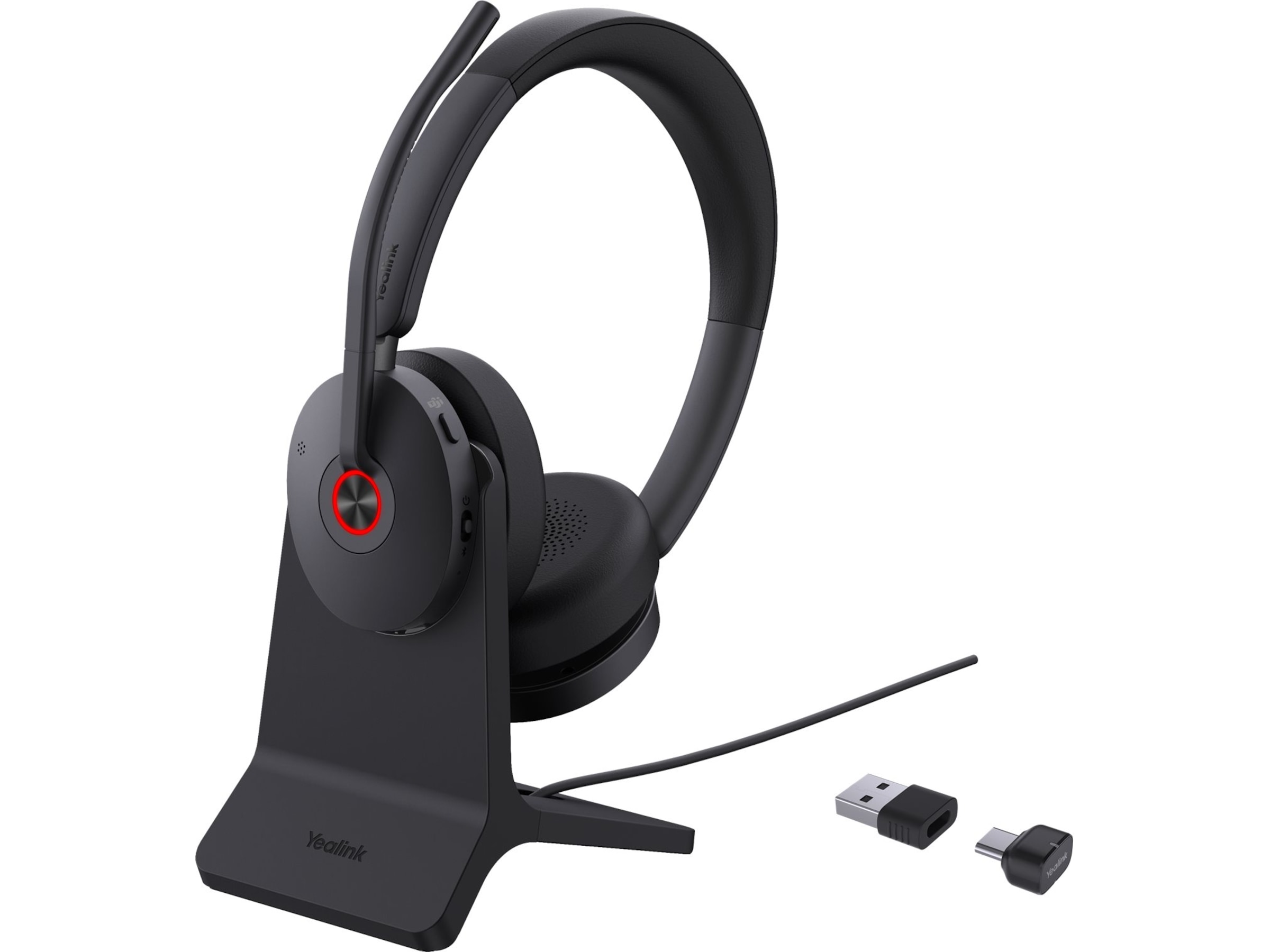 Yealink BH74 Trådløst On-Ear Headset med Stand Headset