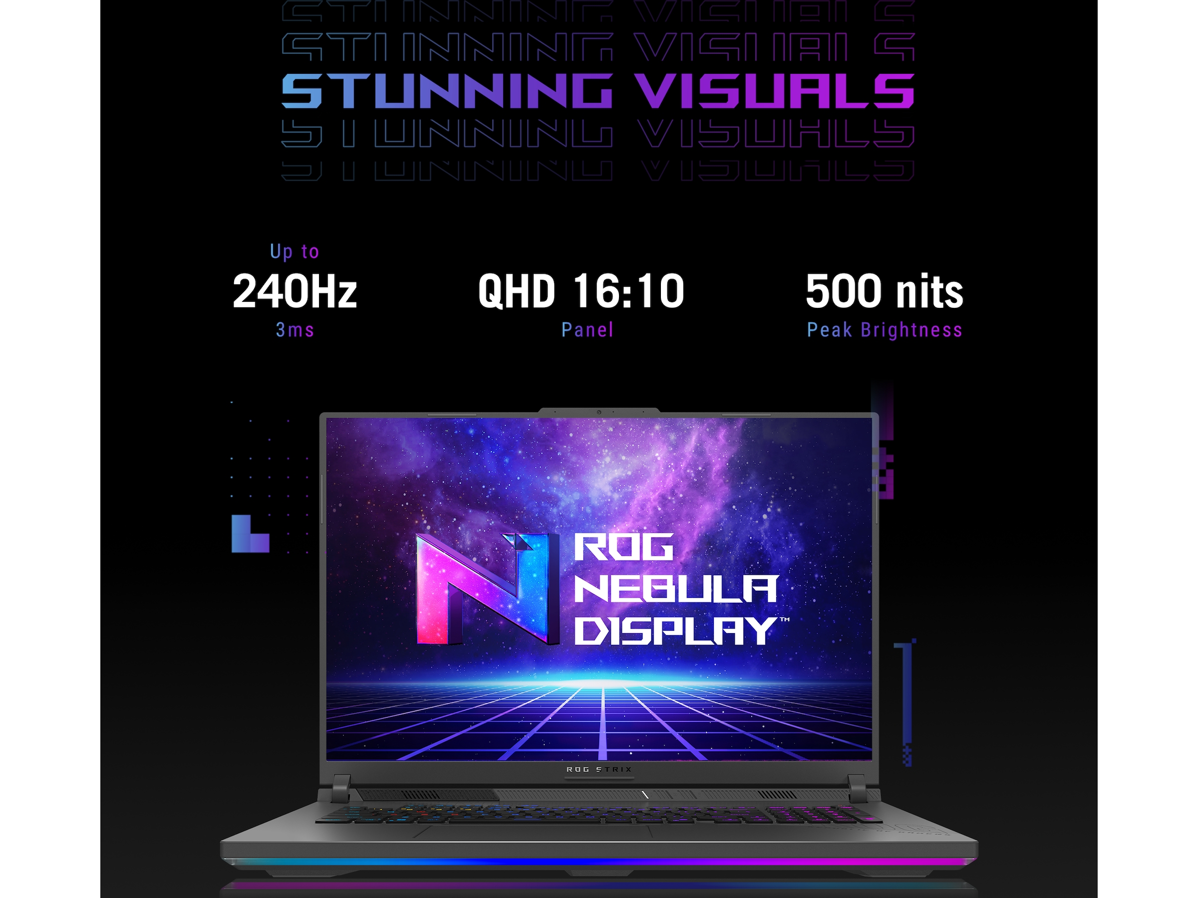 ASUS ROG Strix G16 16" WQXGA 240 Hz (grå) Gaming laptop