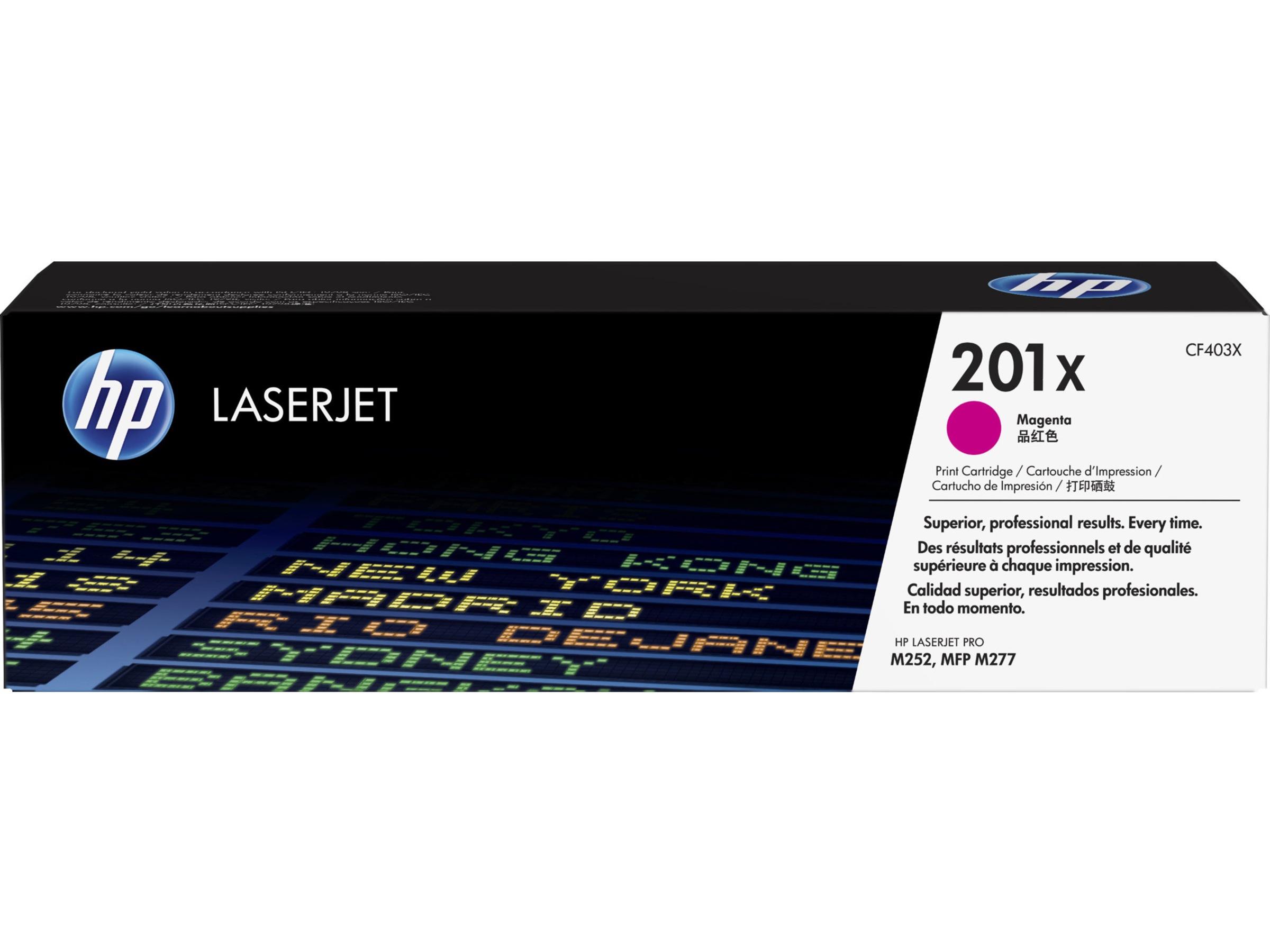HP Toner 201X Magenta Laser Toner