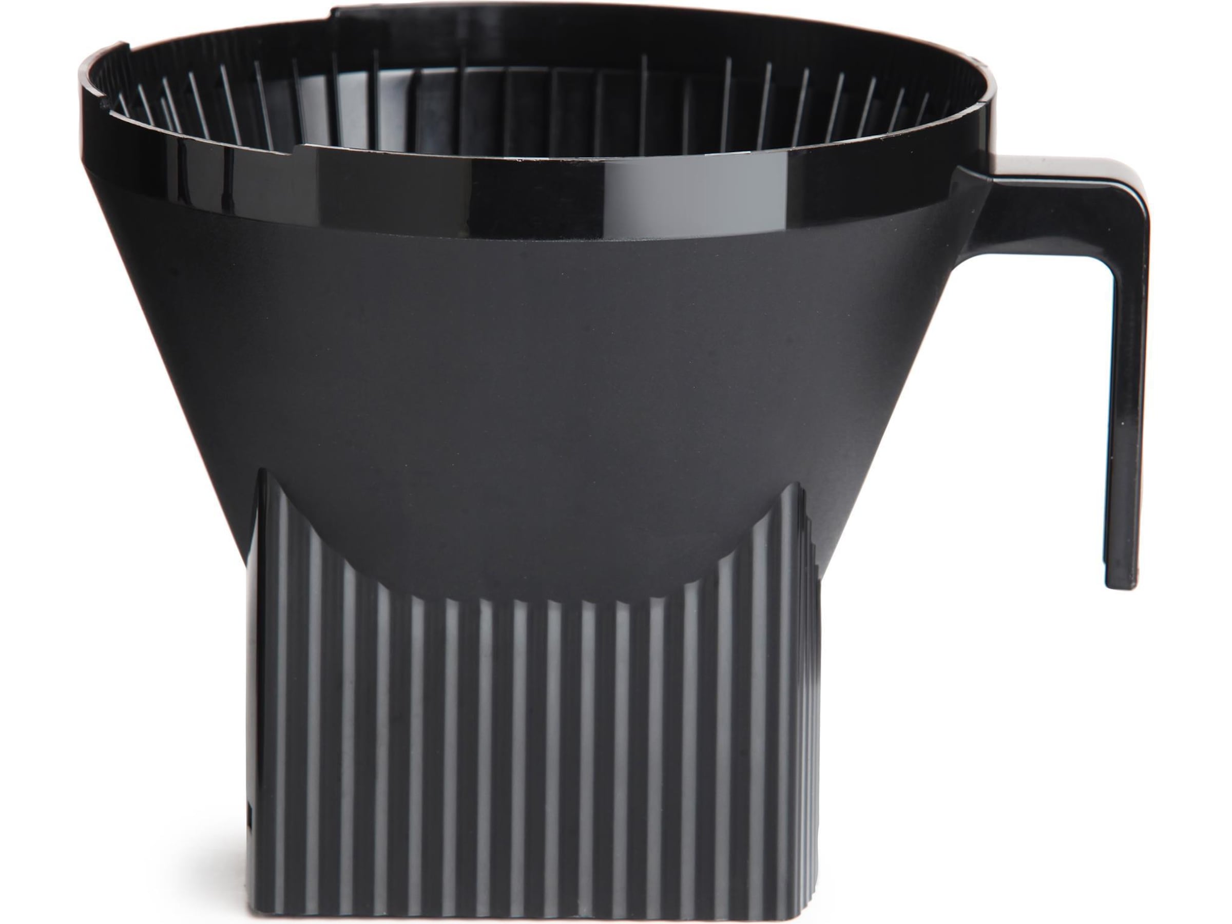 Filtertragt med automatisk drypstop. Tilbehør til kaffemaskine