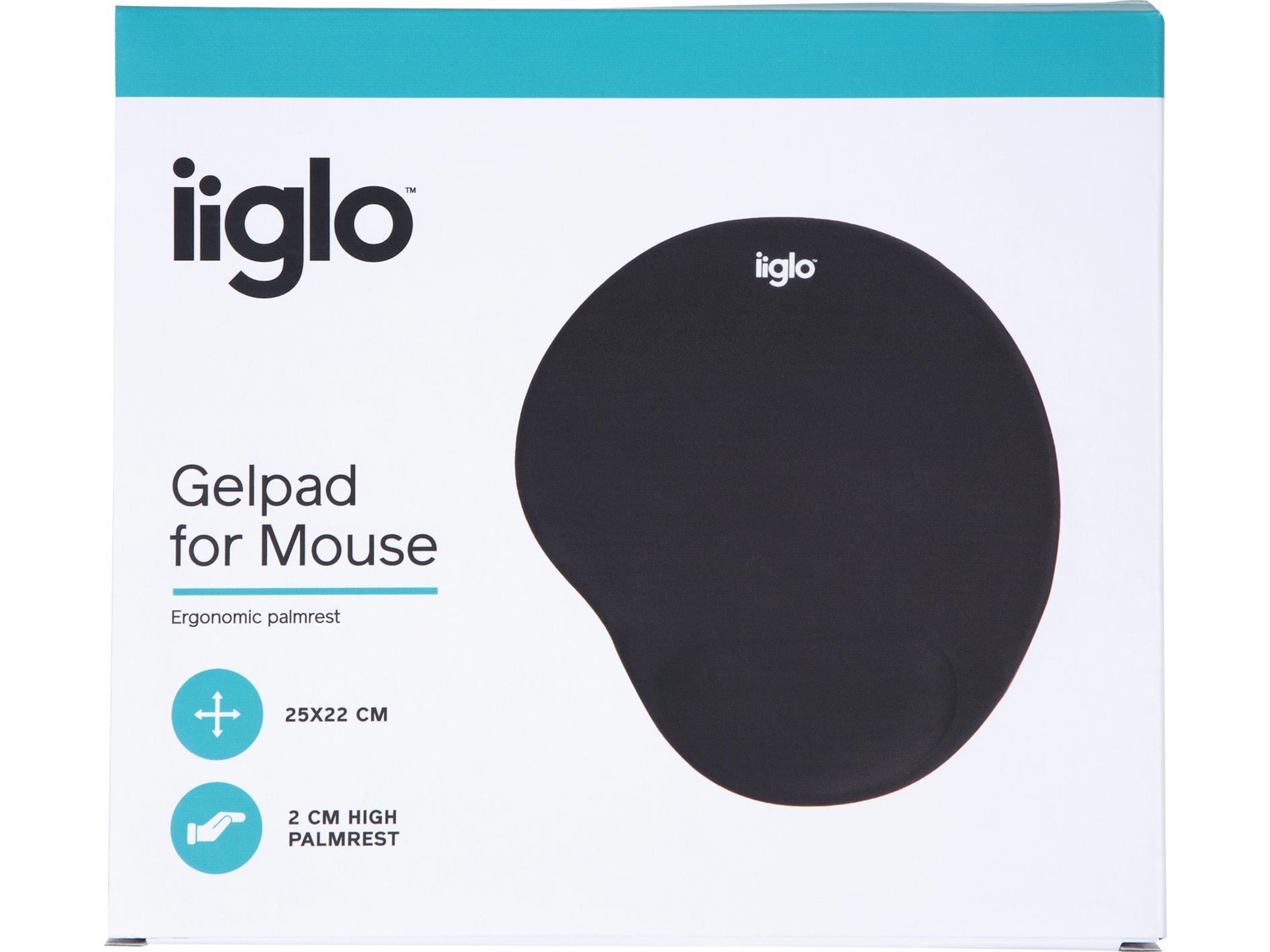 iiglo Gelpad Musemåtte Ergonomiske
