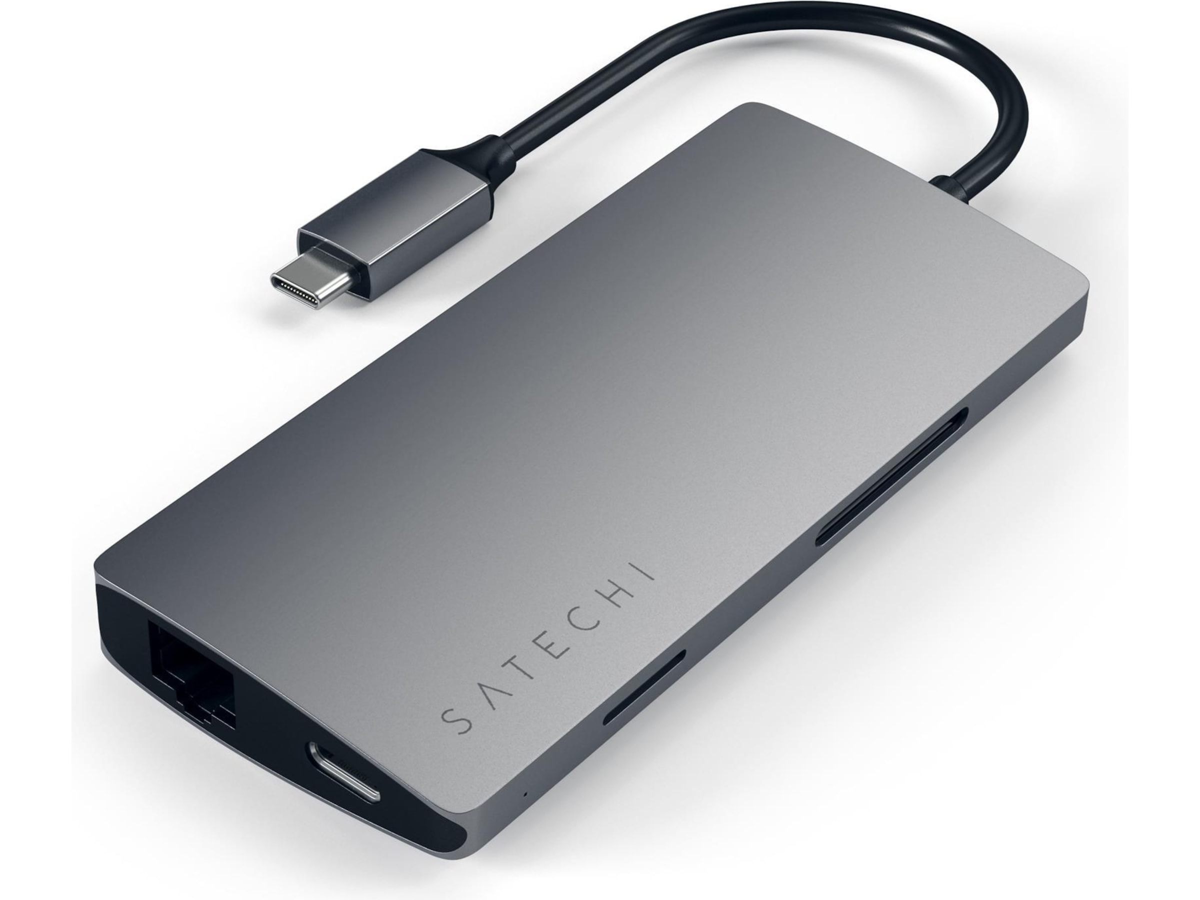 Satechi MultiPort 4K Docking V2 (space grey) Dockingstation og USB-hub
