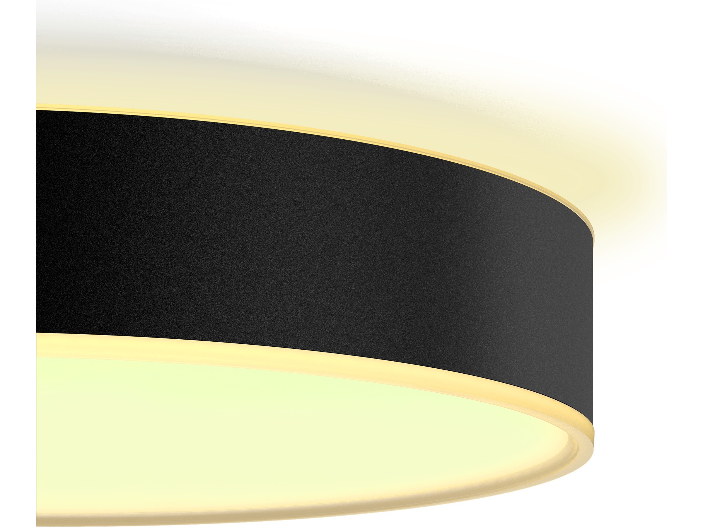 Philips Hue Enrave mellemstor loftlampe (sort) Loftlampe