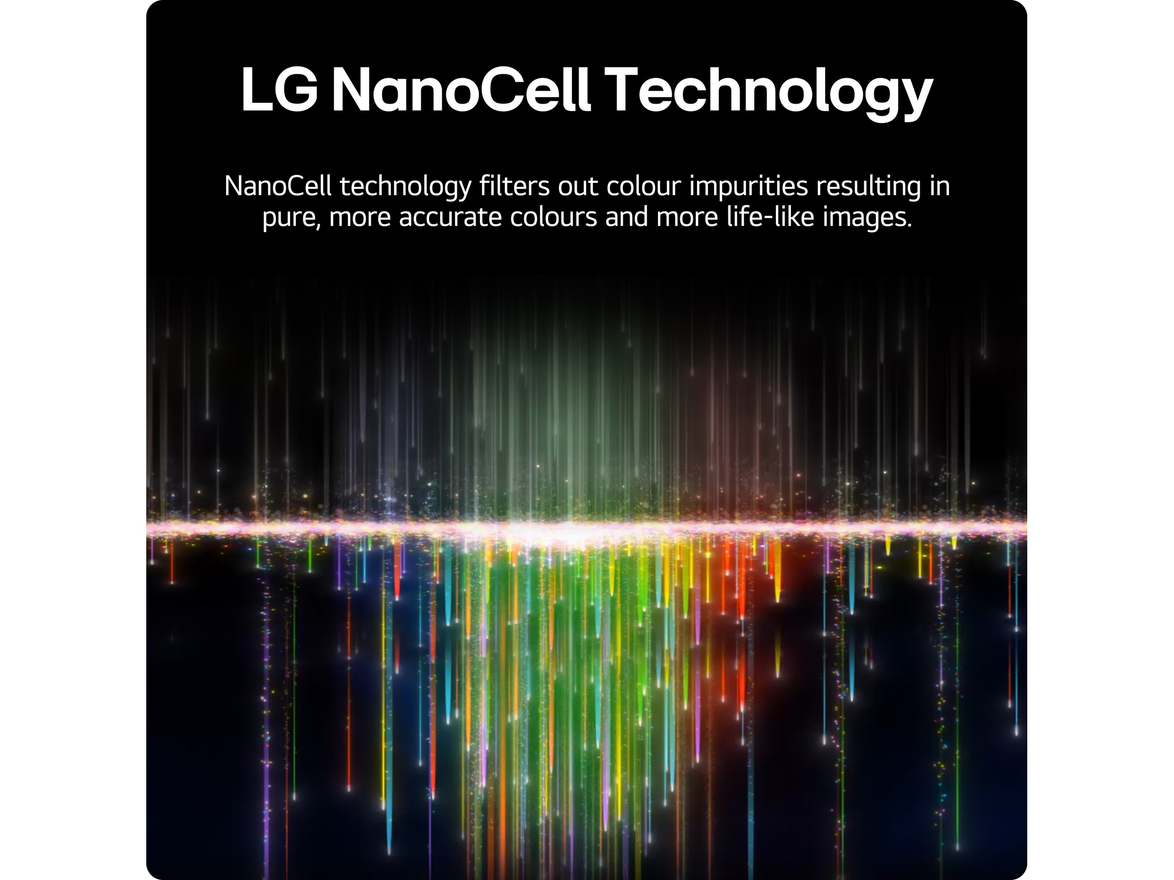 LG 55'' NANO 81 4K TV (2024) 55NANO81T6A + Soundbar 50 - 59 tommer TV