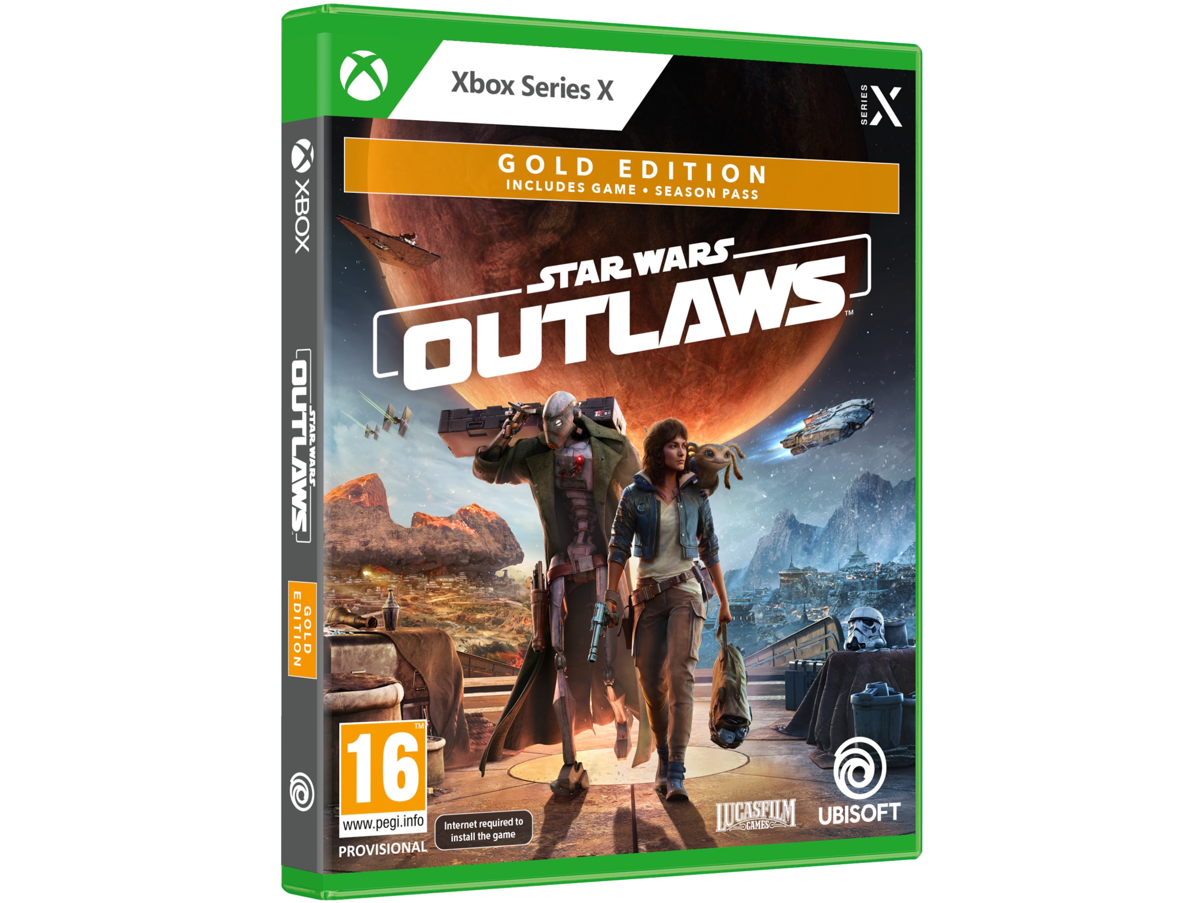 Star Wars Outlaws - Gold Edition Spil til Xbox Series X/S