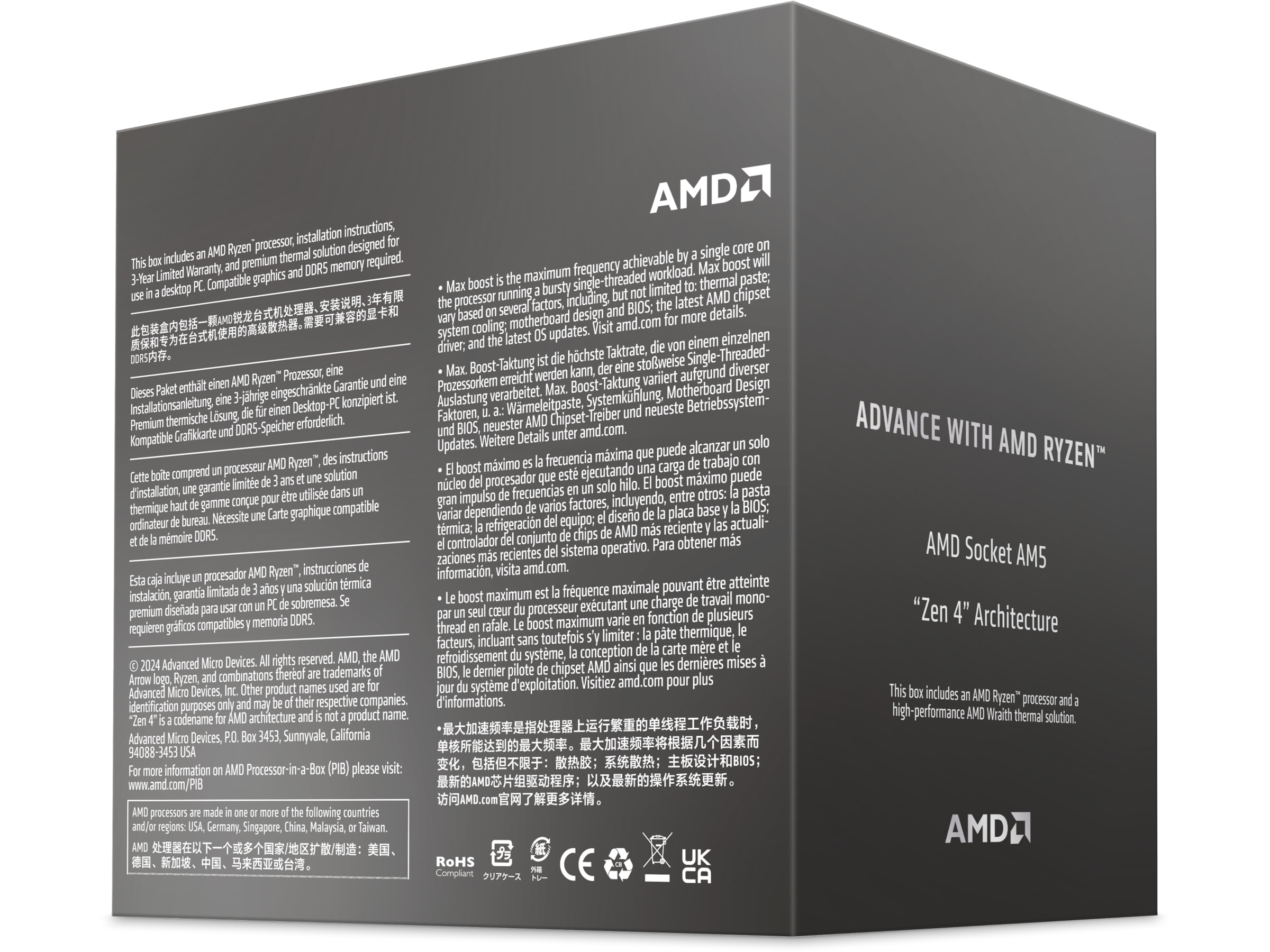 AMD Ryzen 7 8700F CPU Processorer