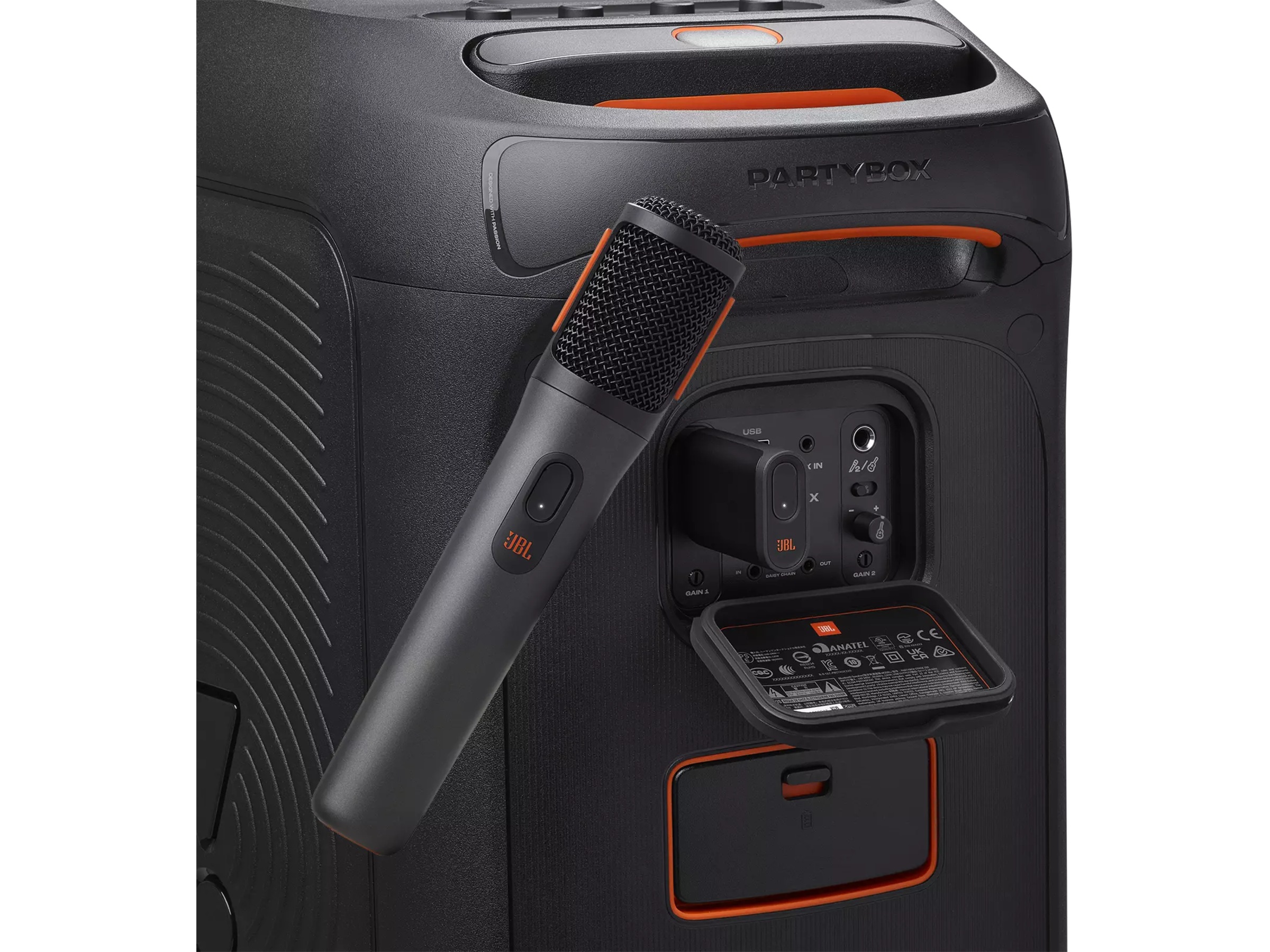 JBL PartyBox 2x Trådløs Mikrofon Trådløs / Bluetooth højttaler