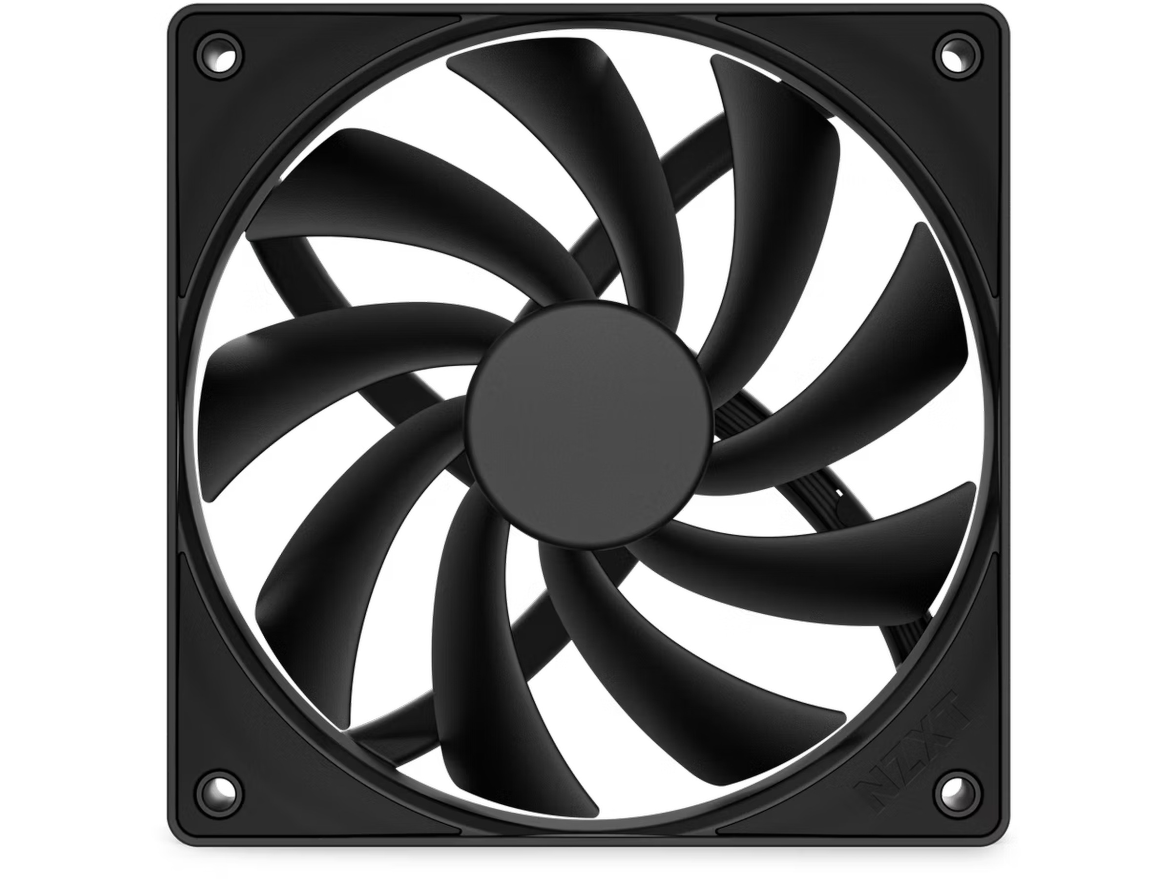 NZXT F120Q Quiet Airflow Ventilator (sort) Blæsere