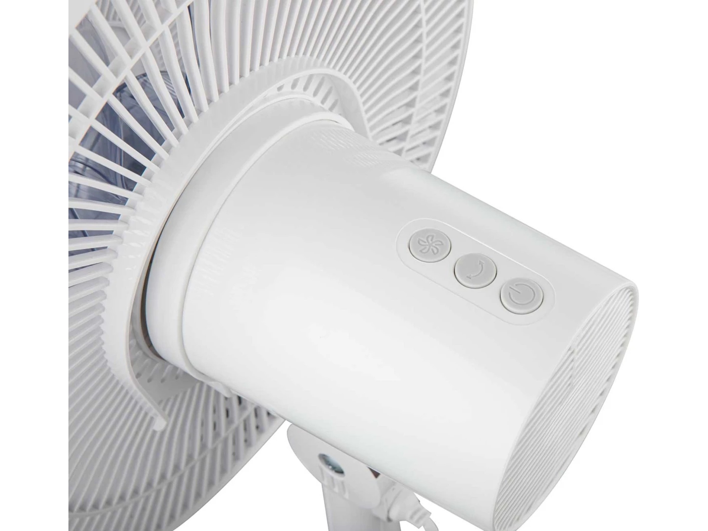 Andersson VRF 2.7 lydløs gulvventilator (hvid) Ventilatorer og varmluftovne