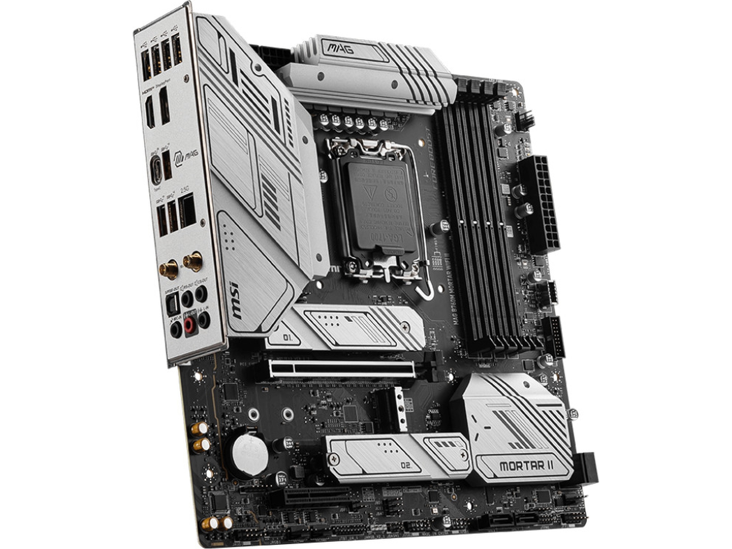 MAG B760M MORTAR WIFI II Bundkort Intel Socket