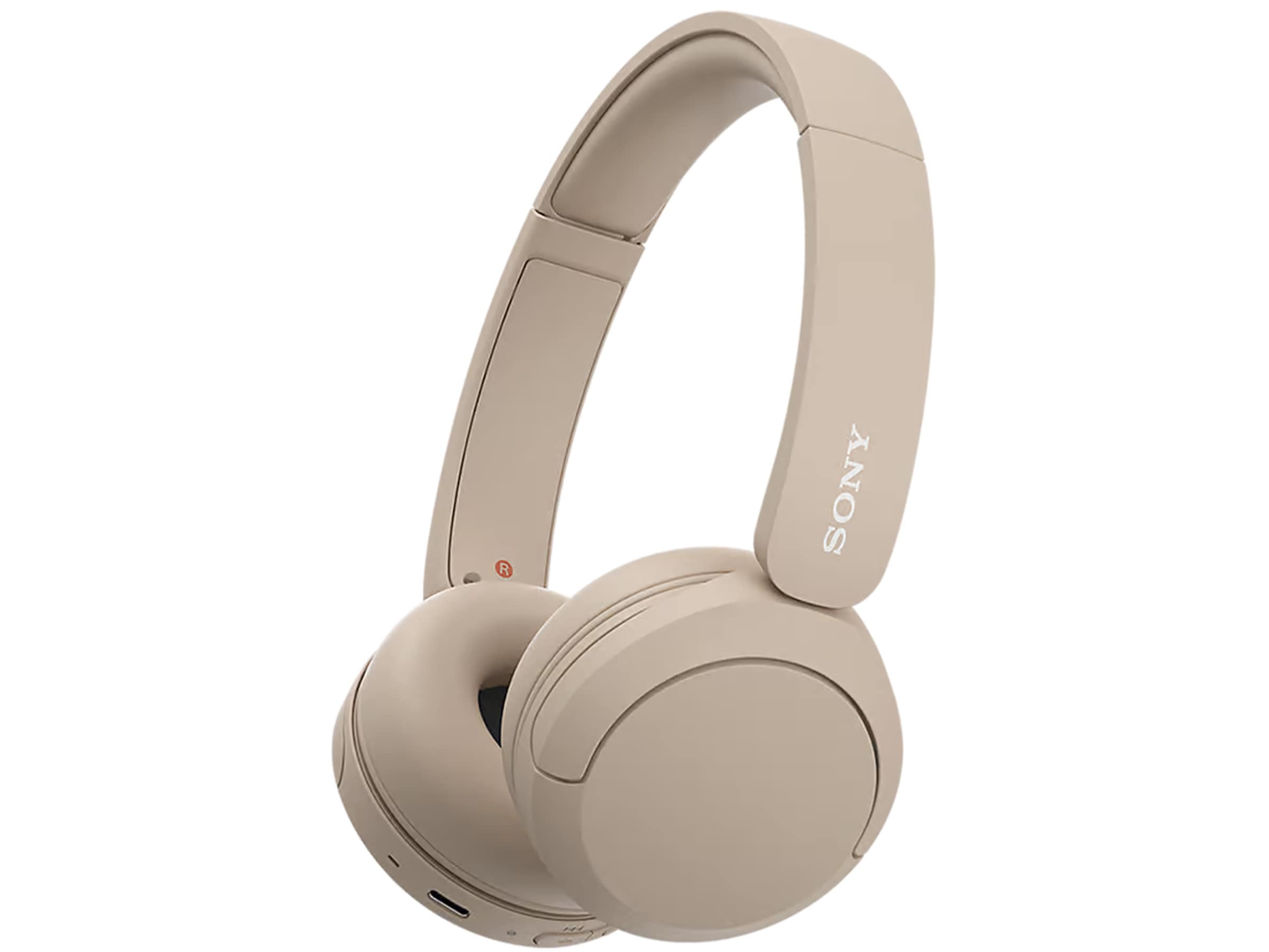 Sony WH-CH520 trådløse hovedtelefoner, On-Ear (beige) Høretelefoner