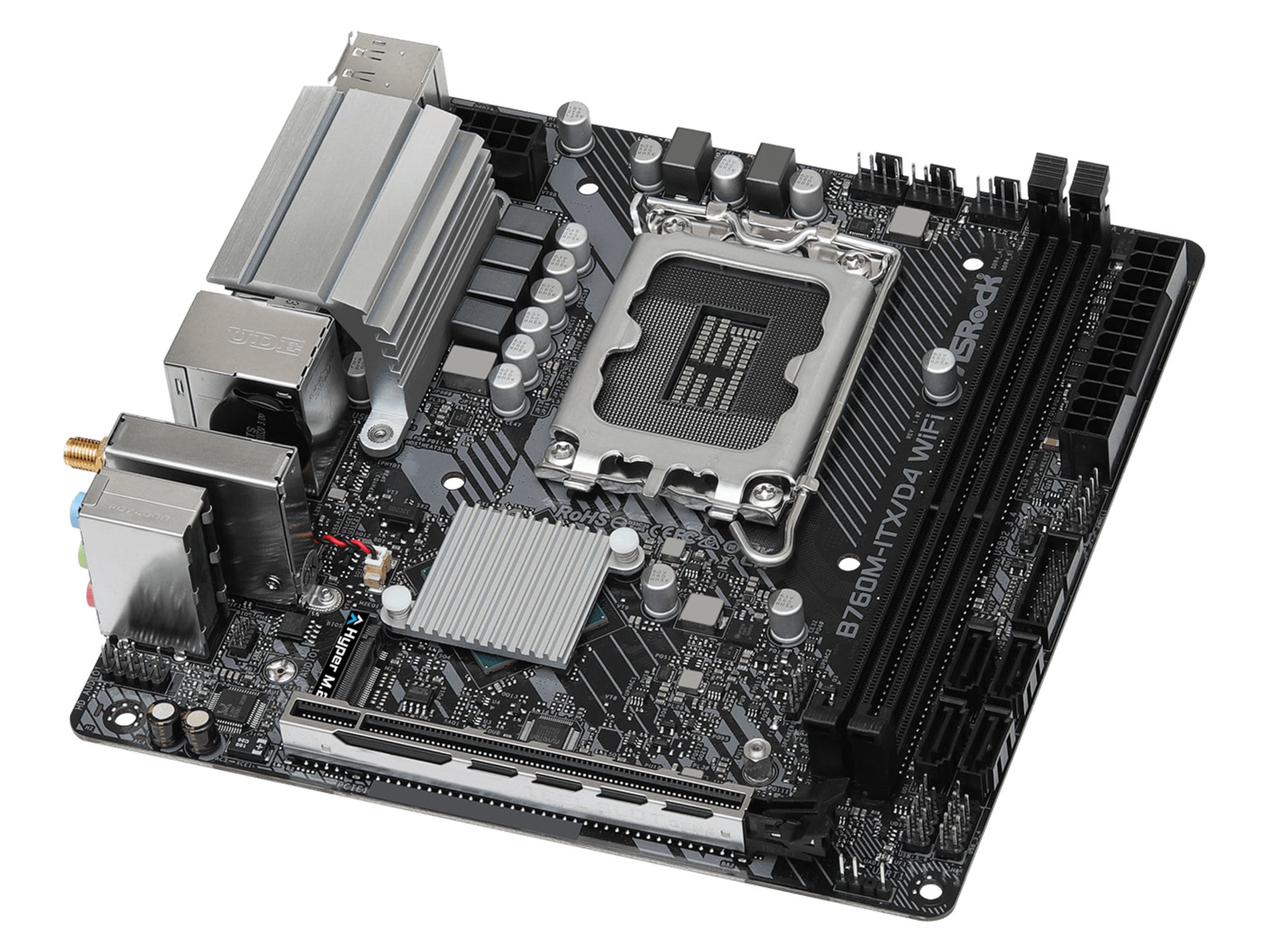 ASRock B760M-ITX/D4 WIFI Bundkort Intel Socket