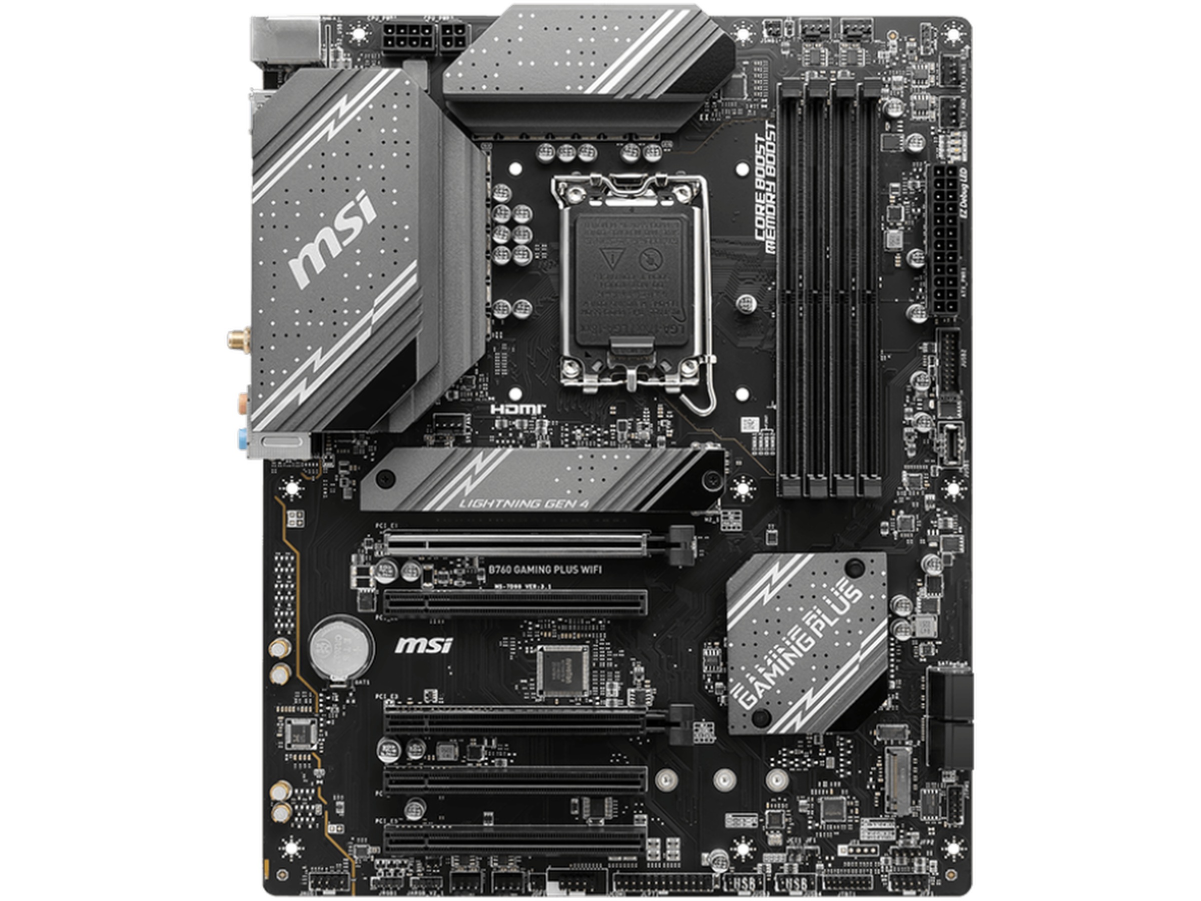 MSI B760 Gaming Plus WiFi Bundkort Intel Socket