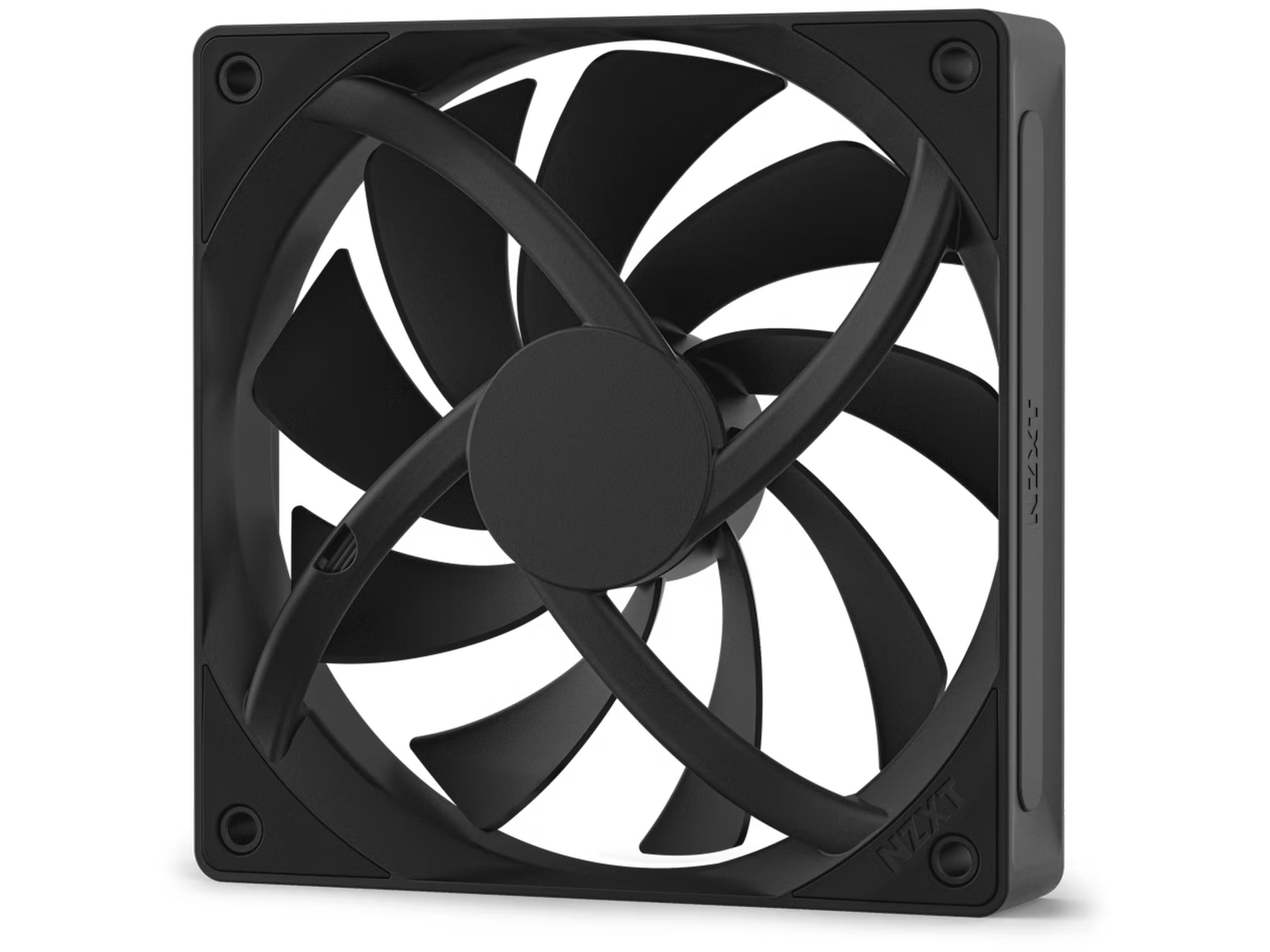 NZXT F120Q Quiet Airflow Ventilator (sort) Blæsere