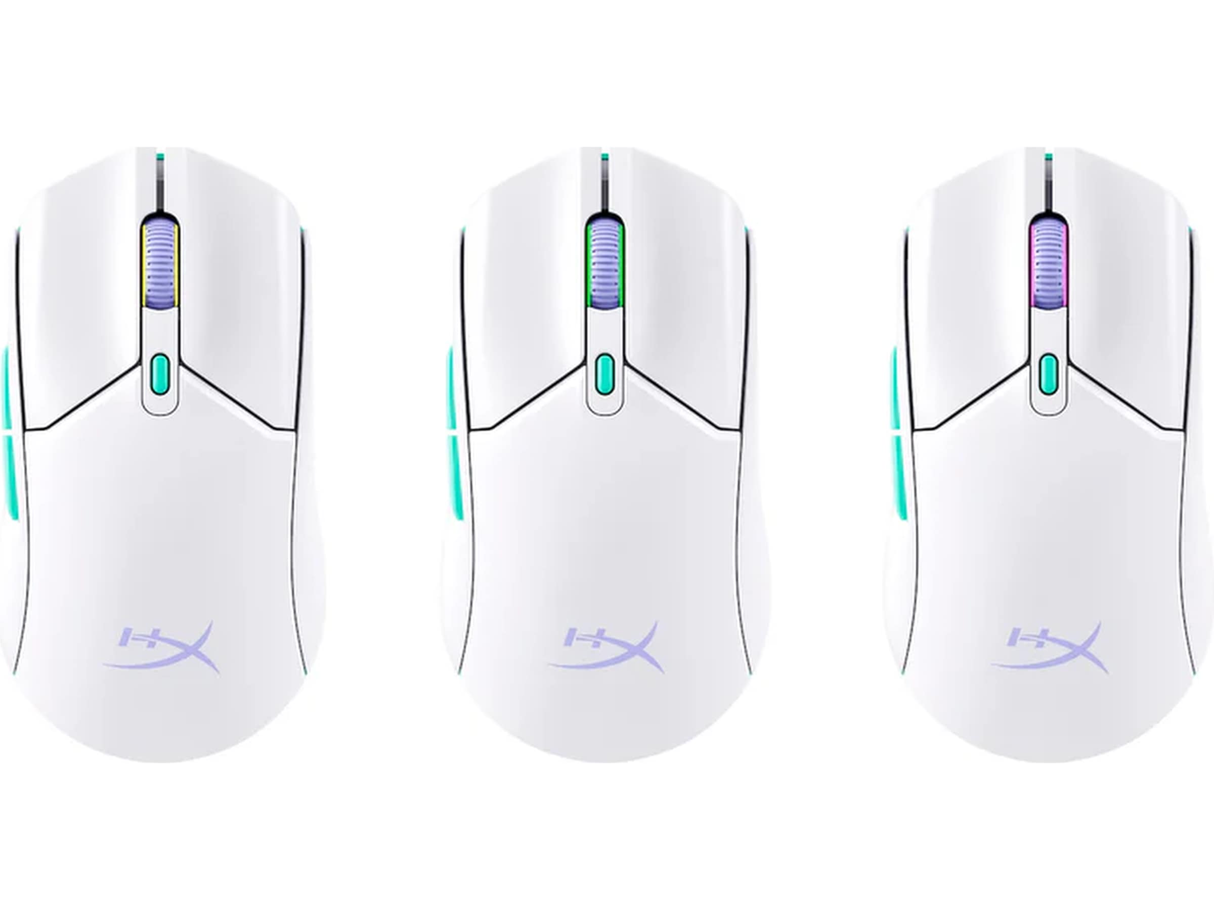 HyperX Pulsefire Haste 2 Core Trådløs Gamingmus (hvidt) Gamingmus