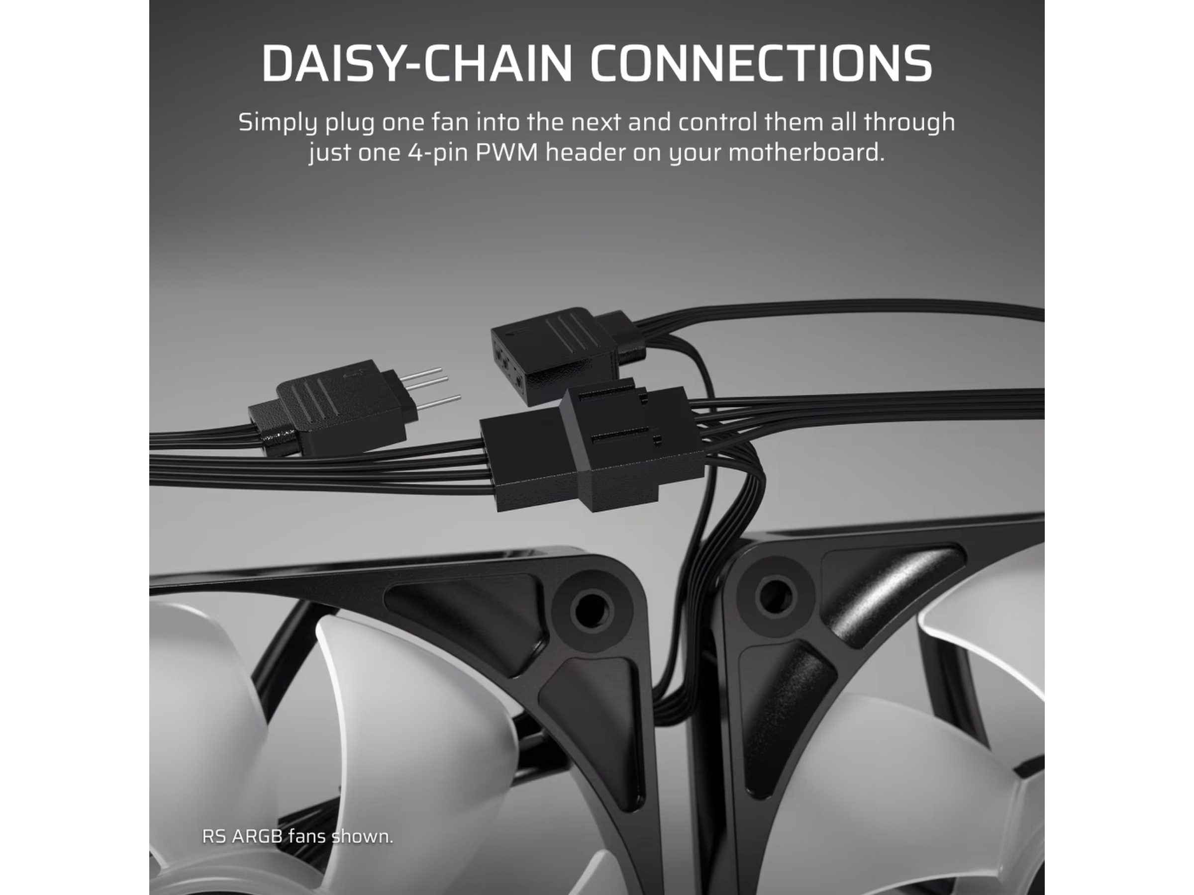 Corsair RS120 Ventilator (sort) Blæsere